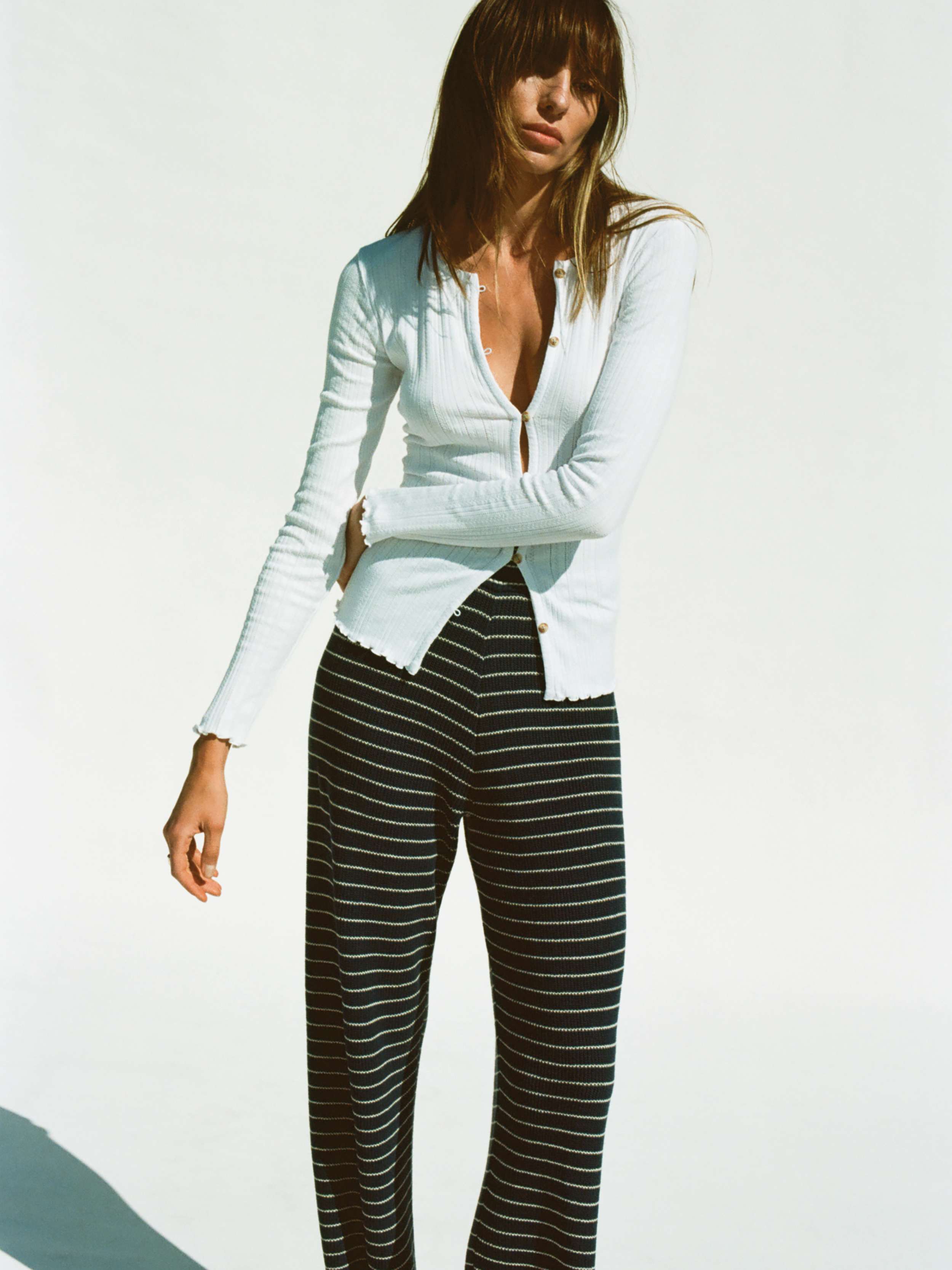 Miramar Linen Sweater Pant - Navy Stripe | Faherty Brand