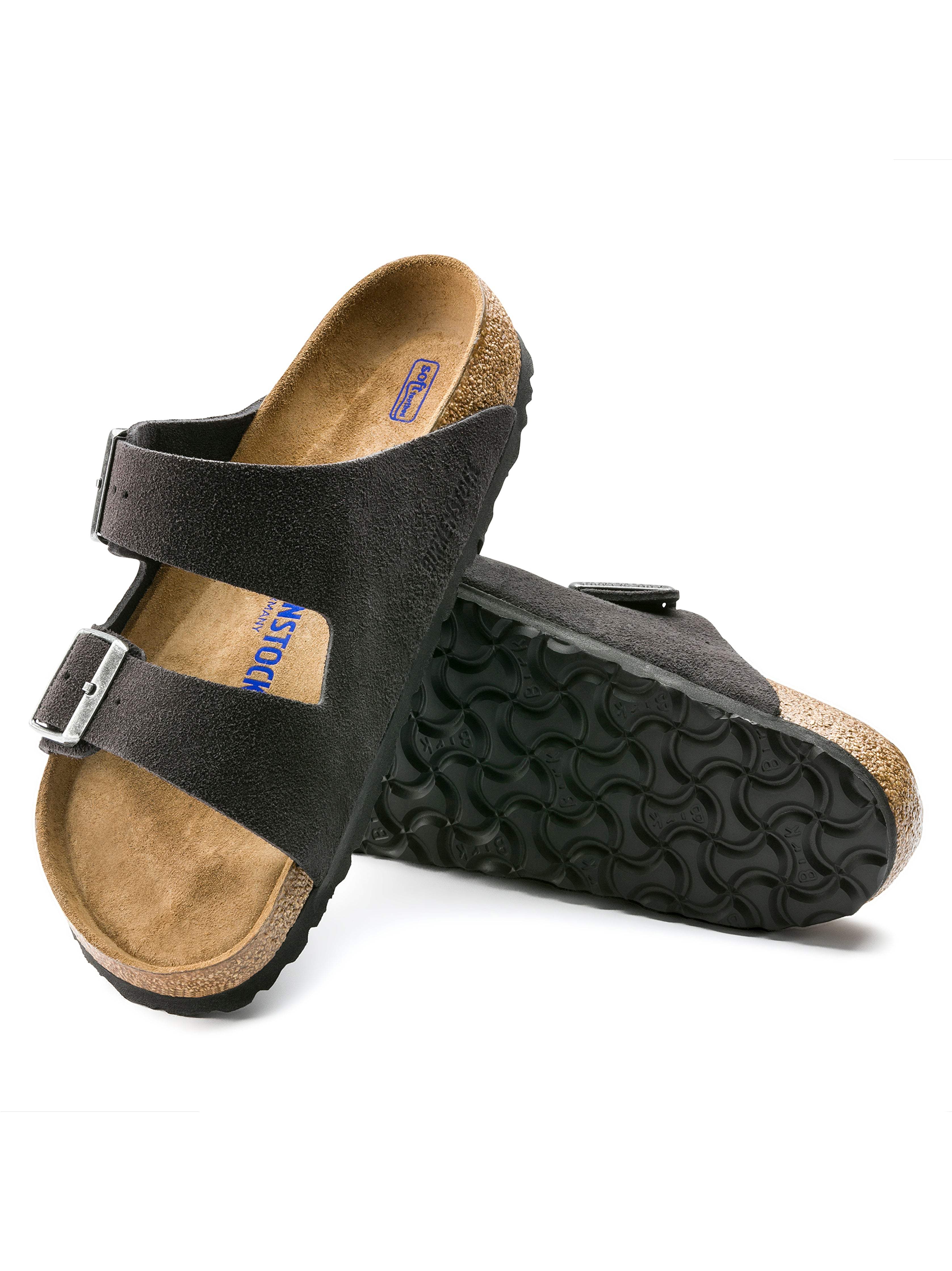 Birkenstock Women's Arizona Soft Footbed - Velvet Gray | Faherty Brand