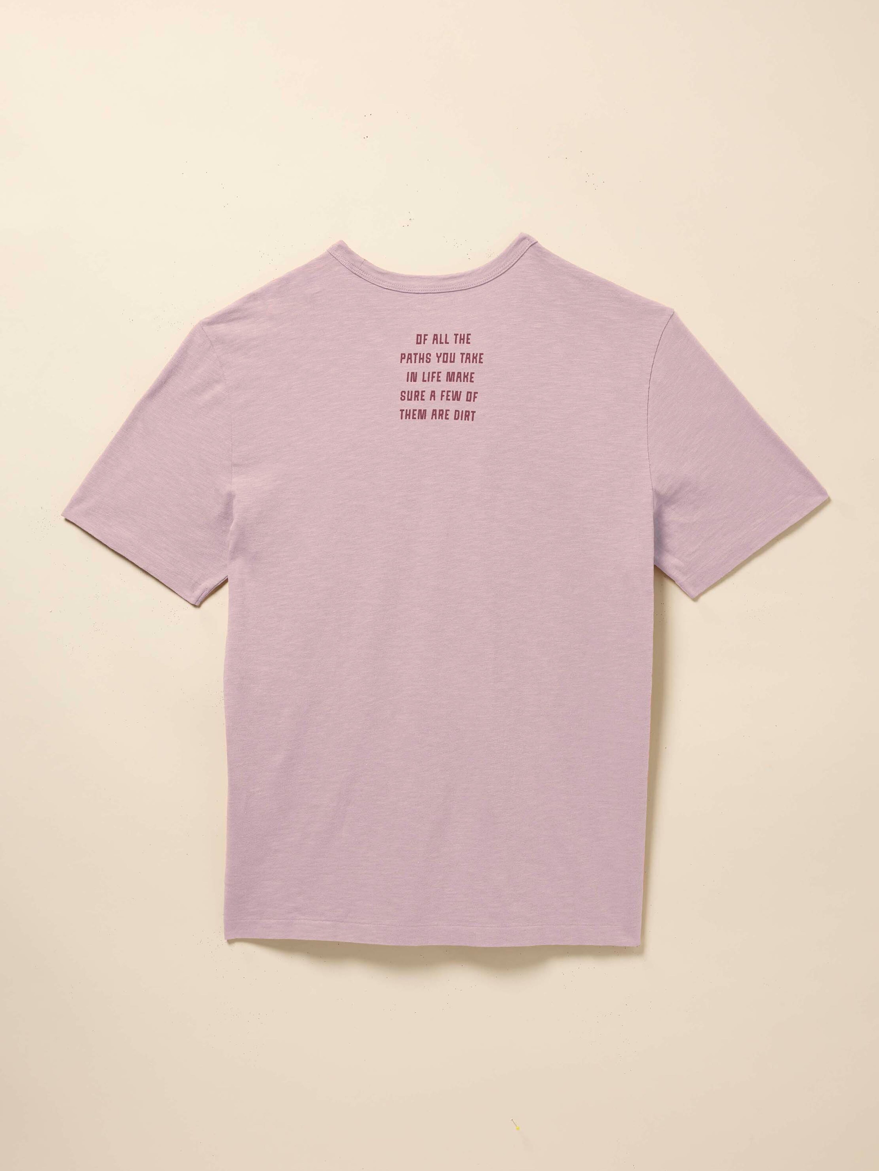 Dirt Sunwashed Tee - Vista Plum | Faherty Brand