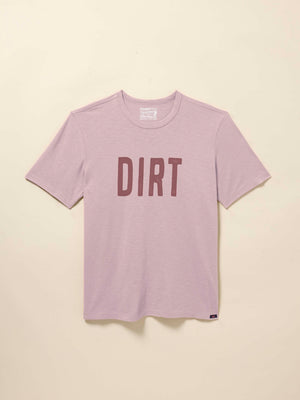Dirt Sunwashed Tee - Vista Plum