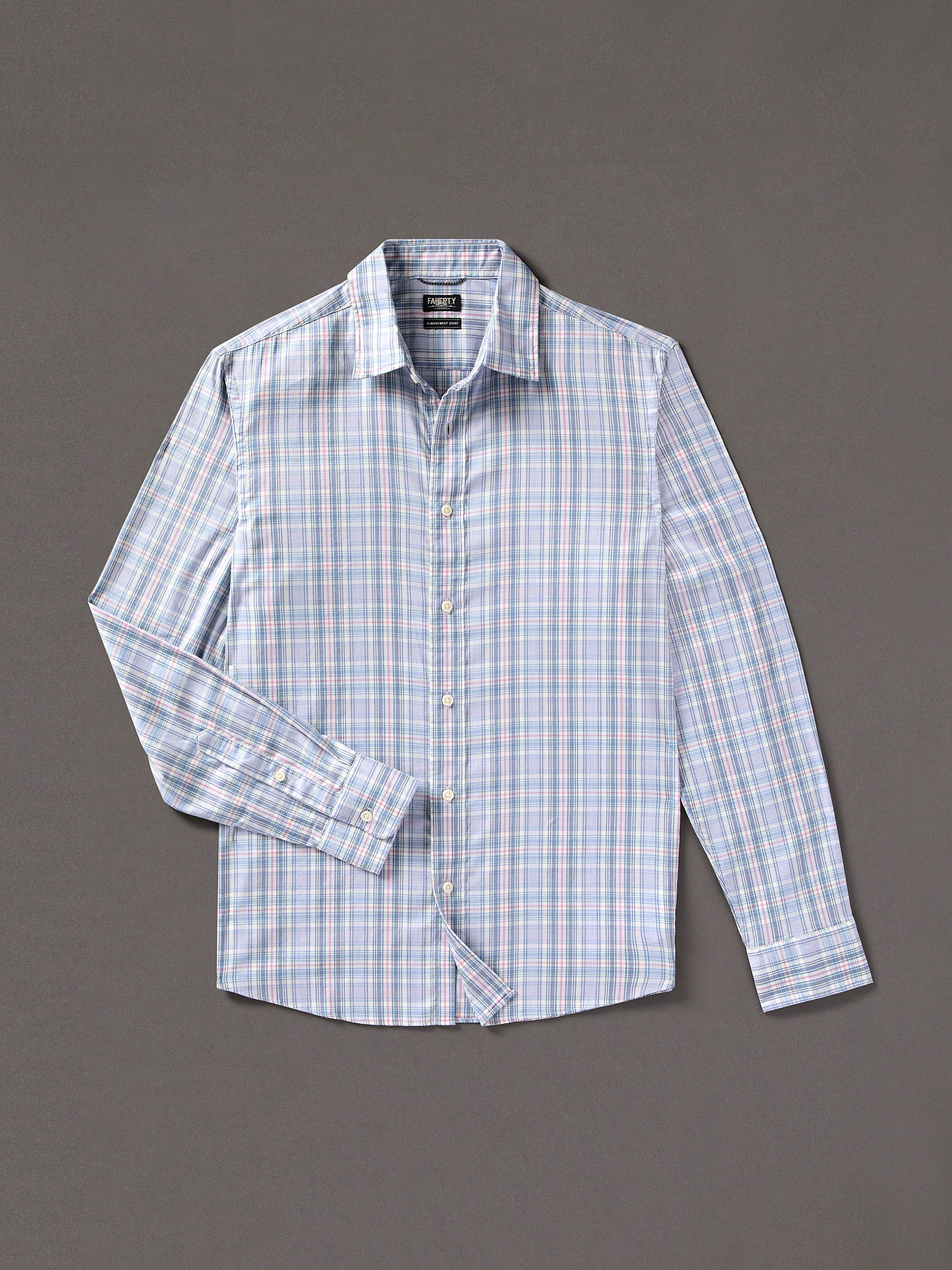 The Movement Shirt - Coastal Escape Plaid | Faherty Brand