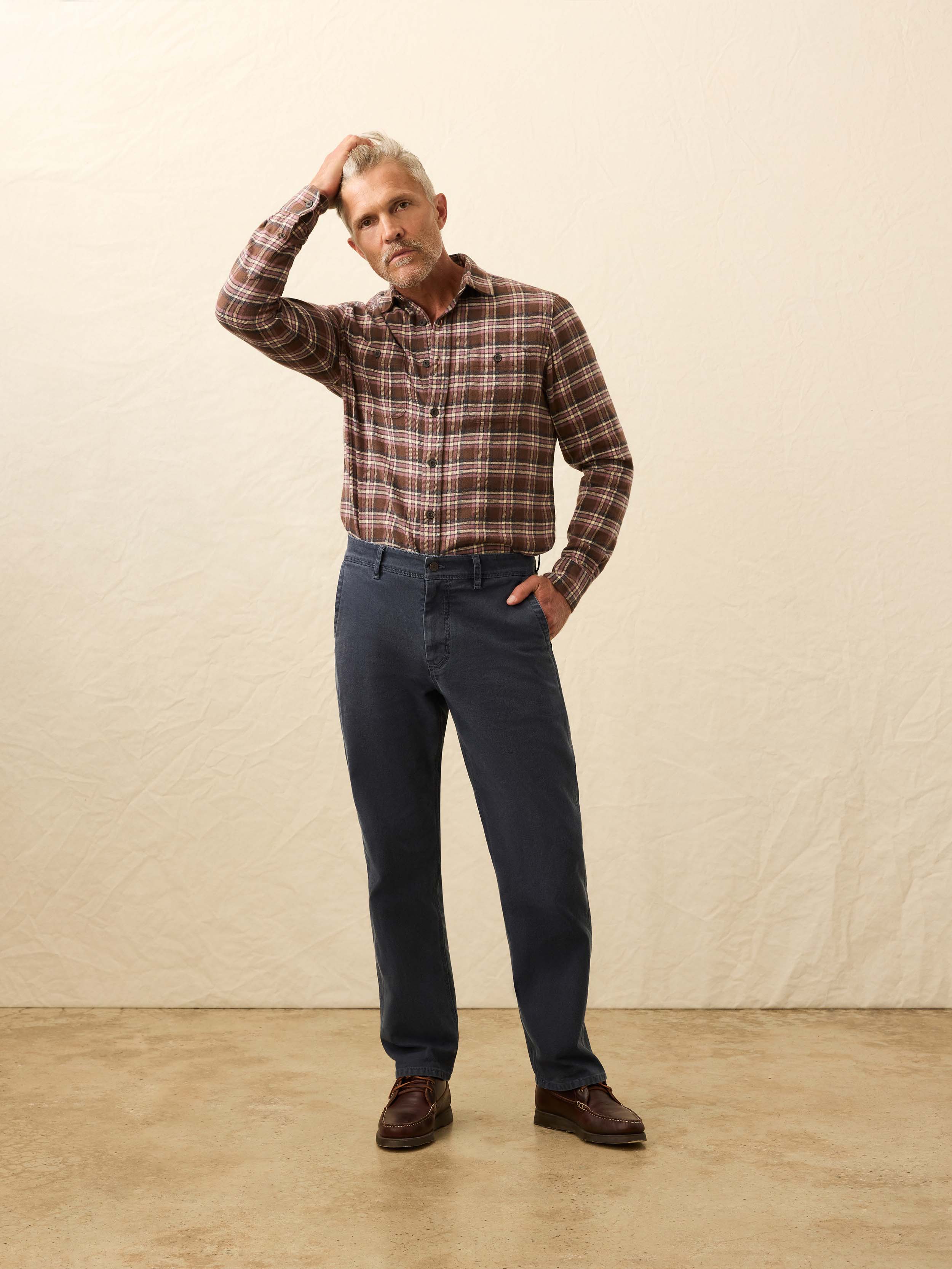Sunwashed Canvas Utility Pant - Oceancrest Wash | Faherty Brand