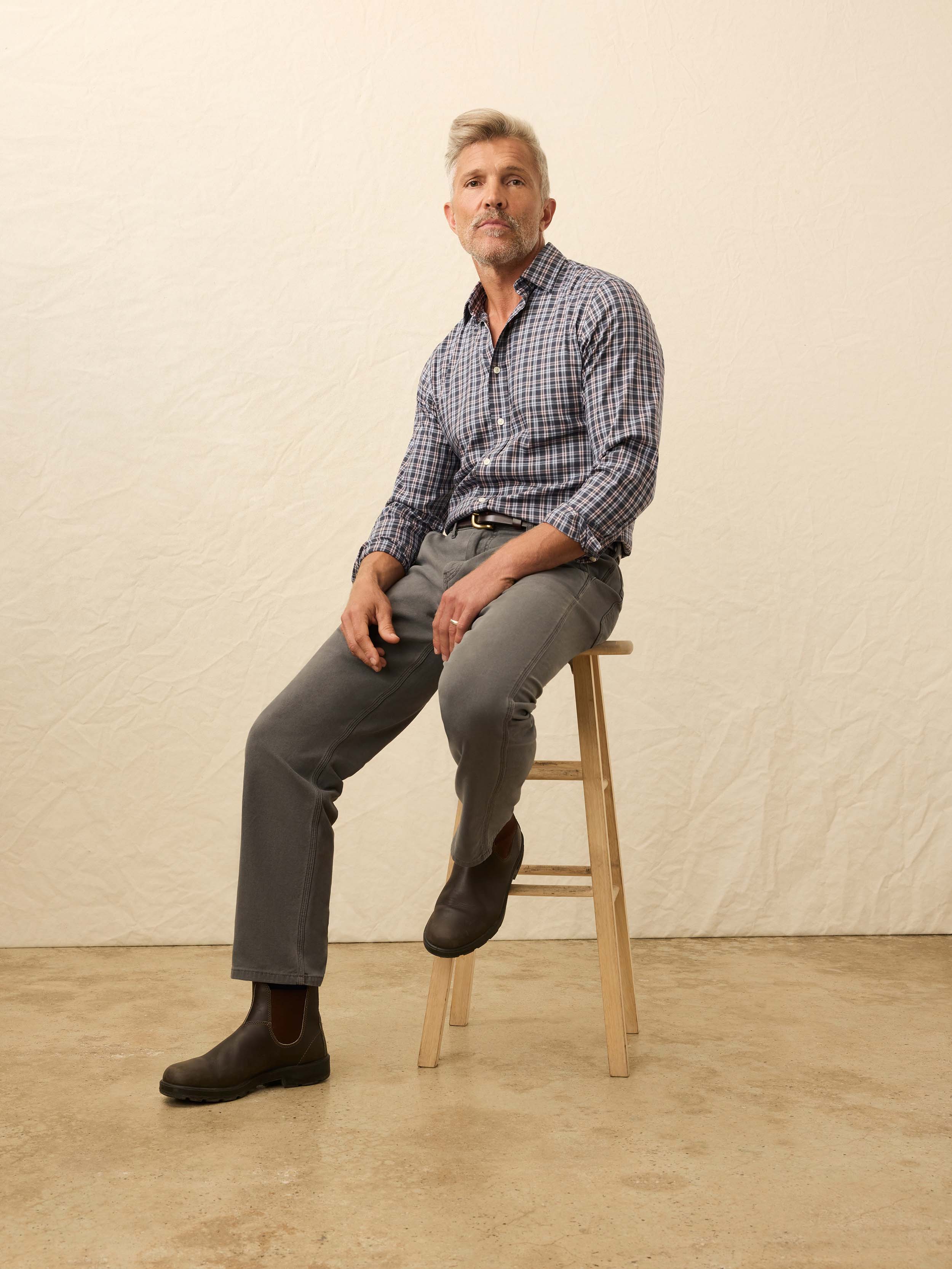 The Movement™ Shirt - Polar Lights Plaid | Faherty Brand