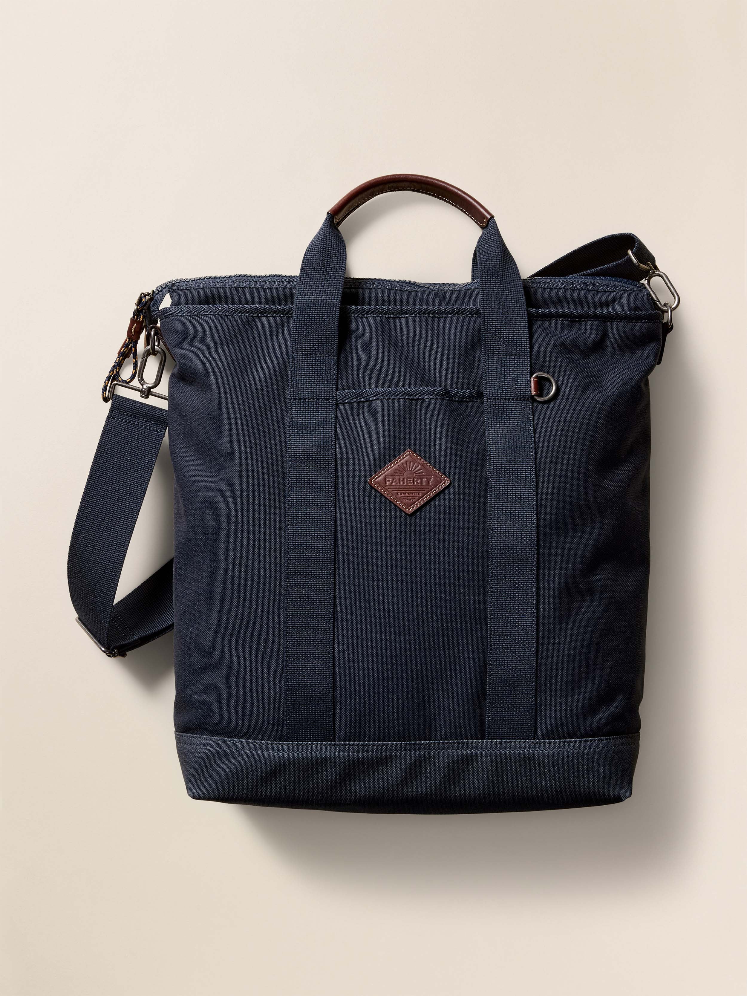 Latitude Convertible Tote Backpack - Navy | Faherty Brand