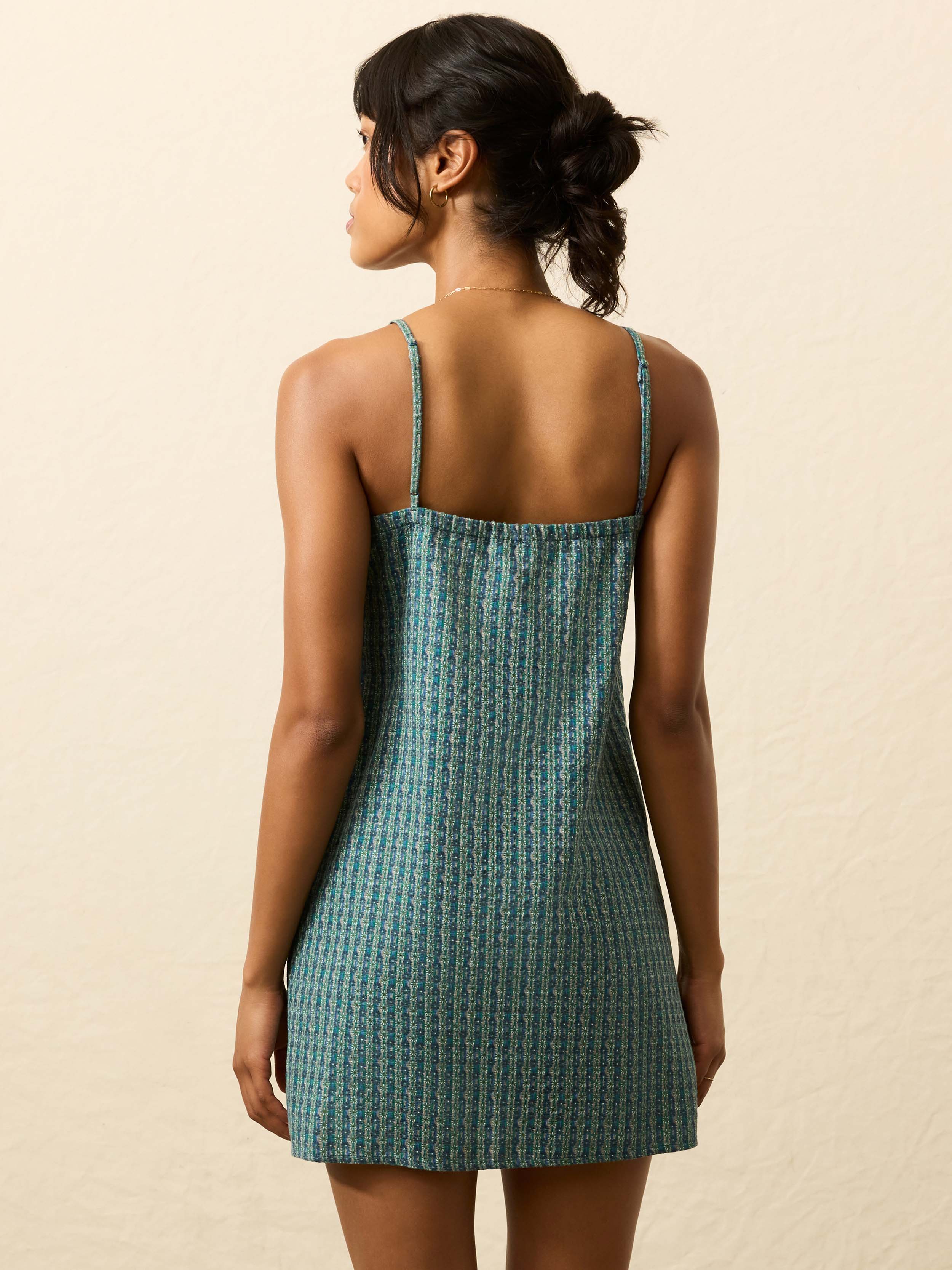 Byron Bay Dress - Aquatic Geo | Faherty Brand