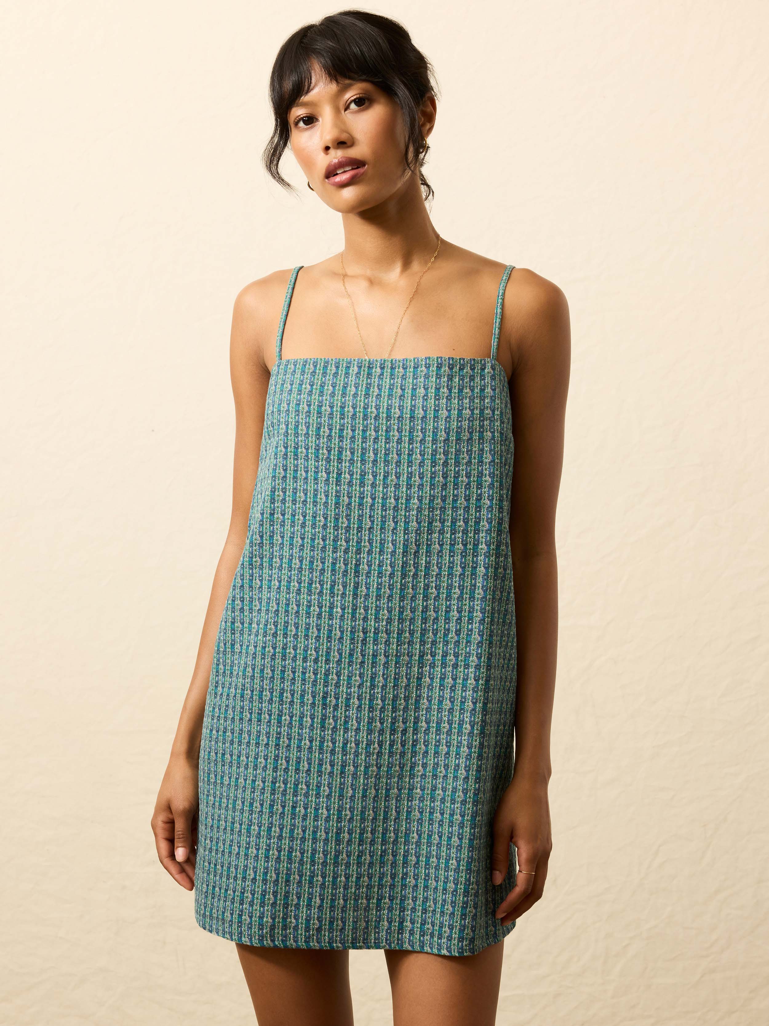 Byron Bay Dress - Aquatic Geo | Faherty Brand