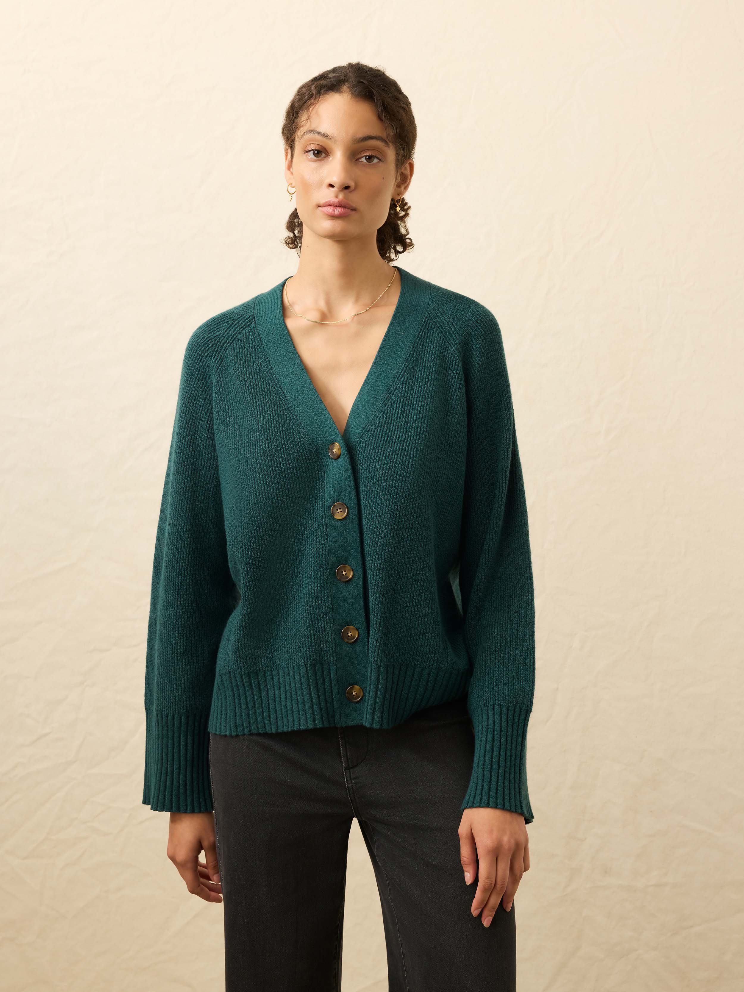 Jackson Cardigan - Seamoss | Faherty Brand