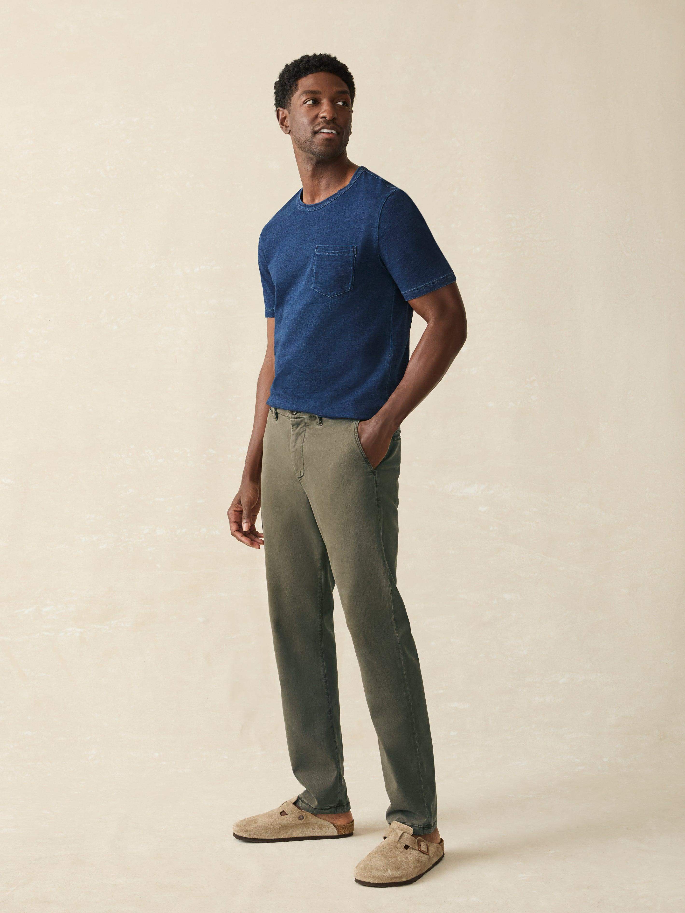 Coastline Chino - Olive Night | Faherty Brand