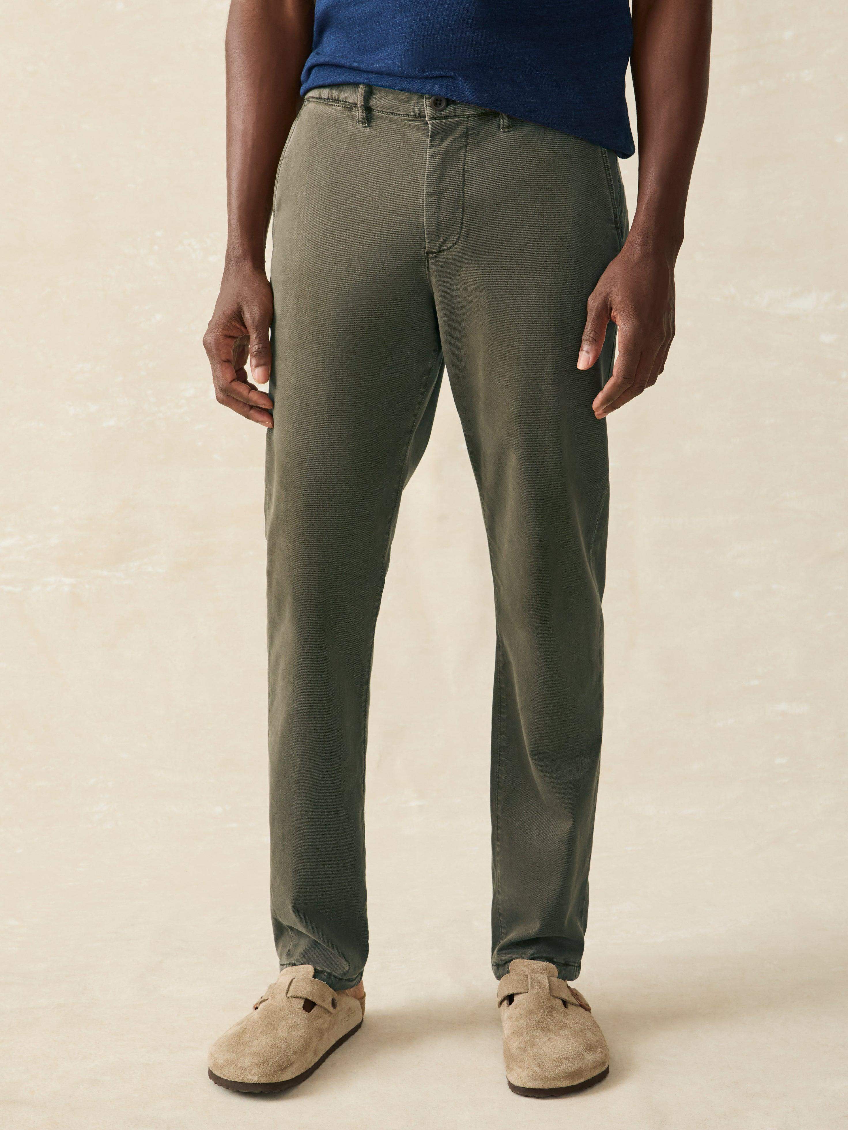Coastline Chino - Olive Night | Faherty Brand
