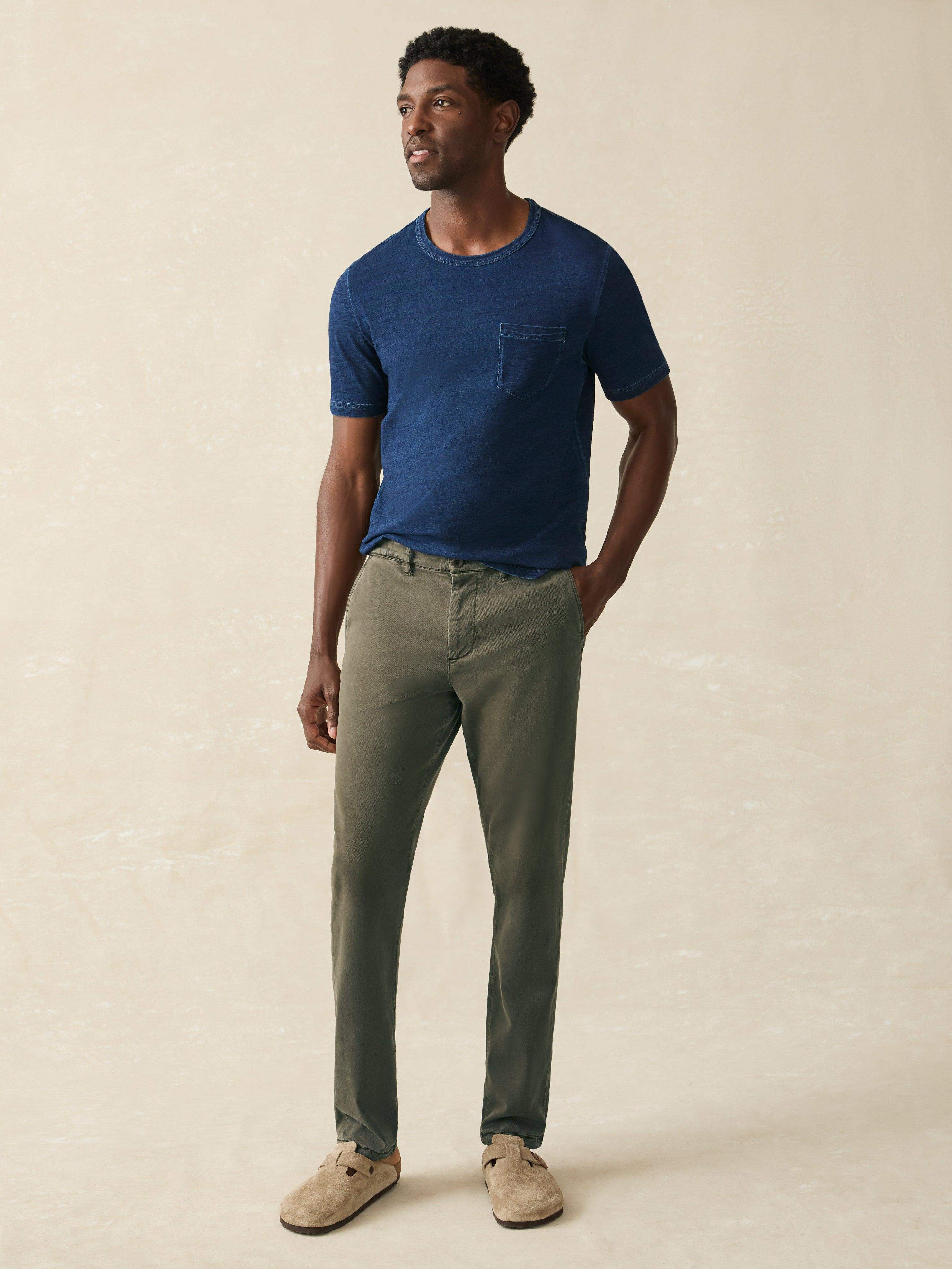 Coastline Chino - Olive Night | Faherty Brand