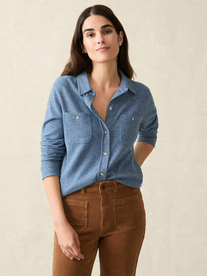 Legend Sweater Shirt - Glacier Blue Twill