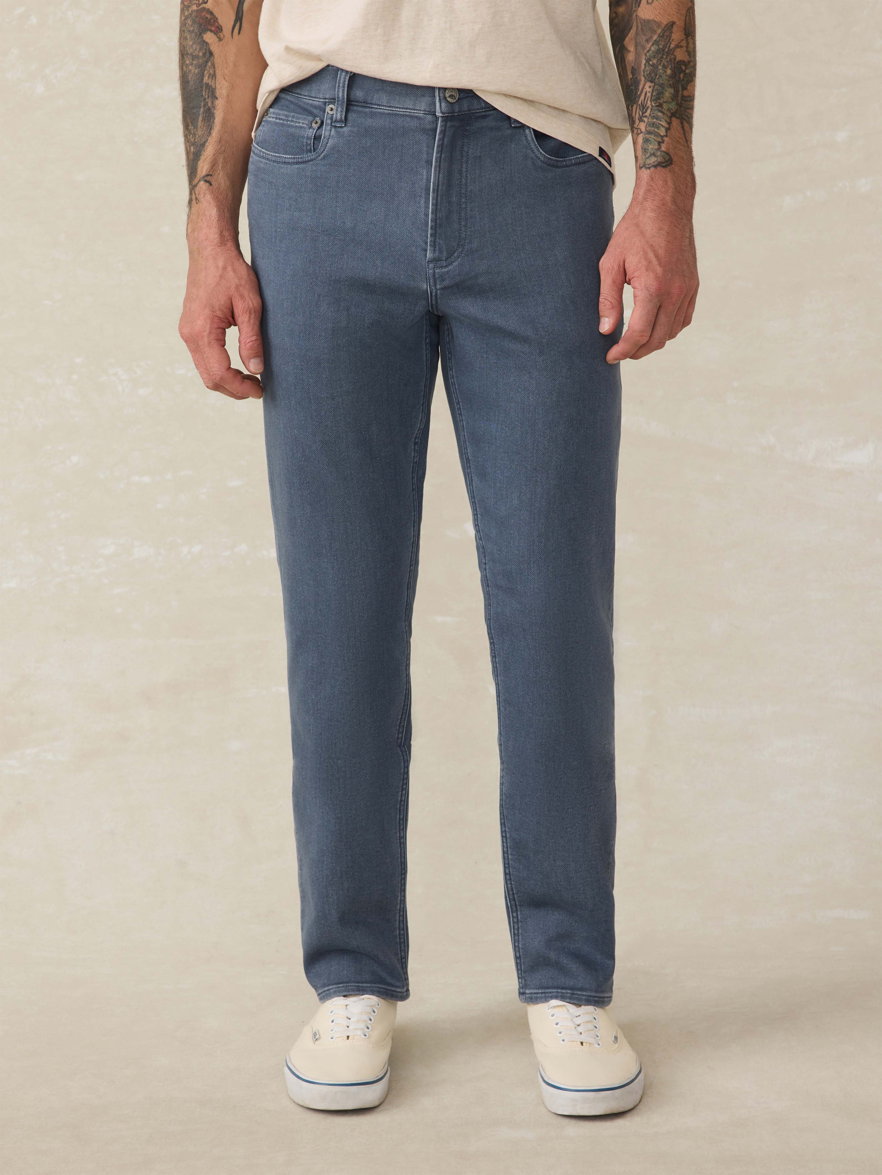Stretch Terry 5-Pocket - Tradewinds | Faherty Brand