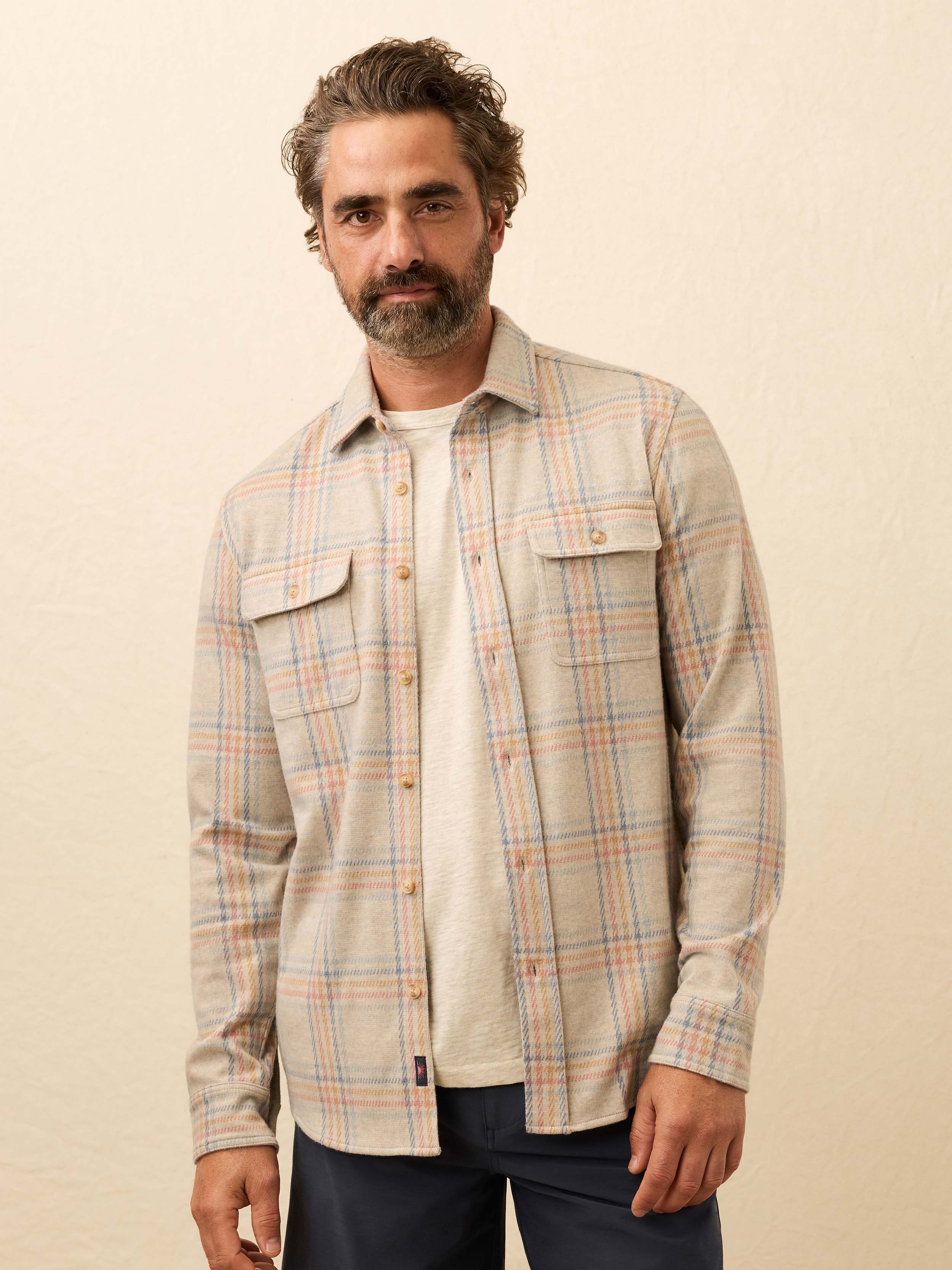 Legend™ Sweater Shirt - Sedona Plains Plaid | Faherty Brand