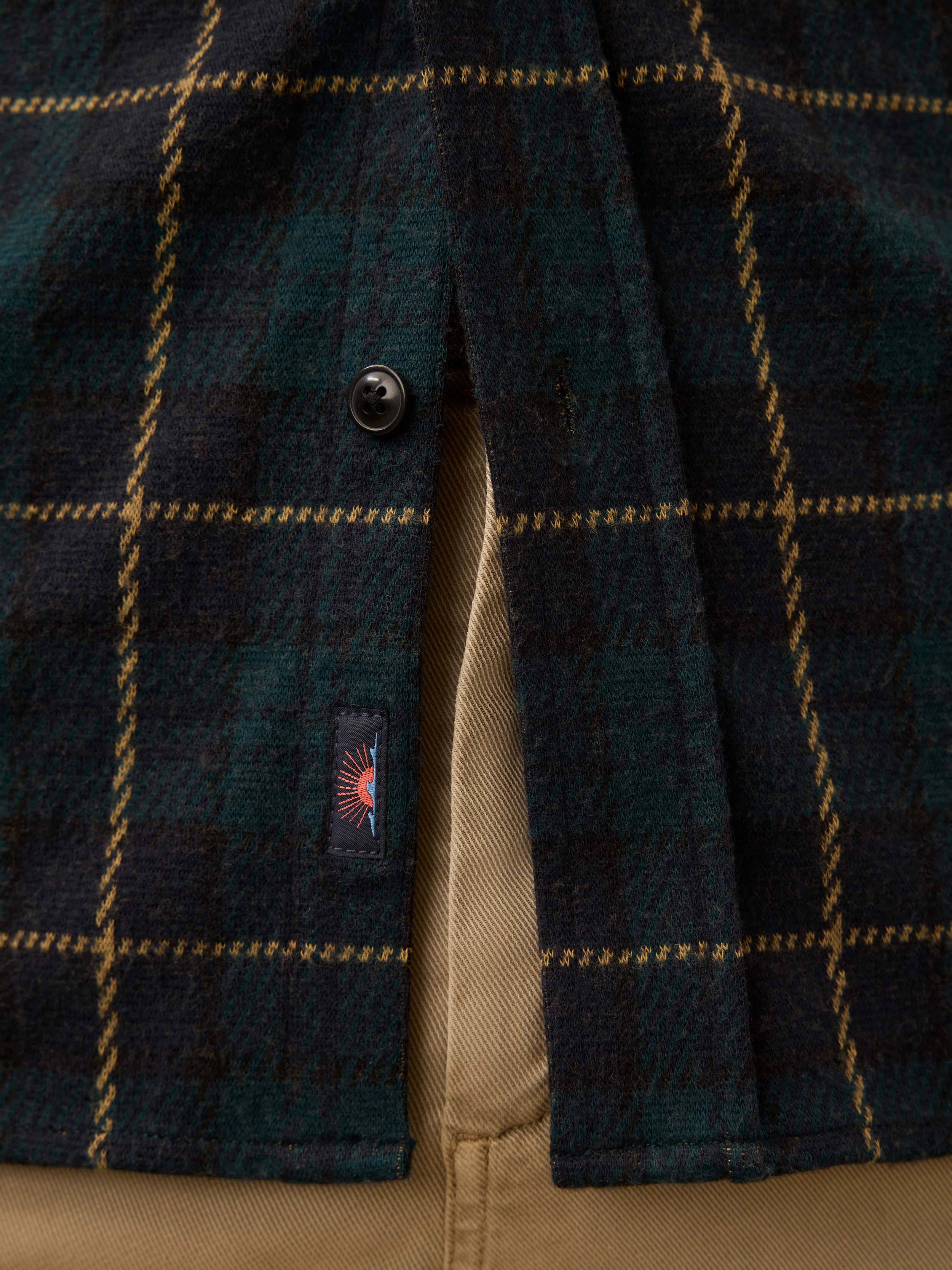 Legend™ Sweater Shirt - Lodge Blackwatch Plaid | Faherty Brand