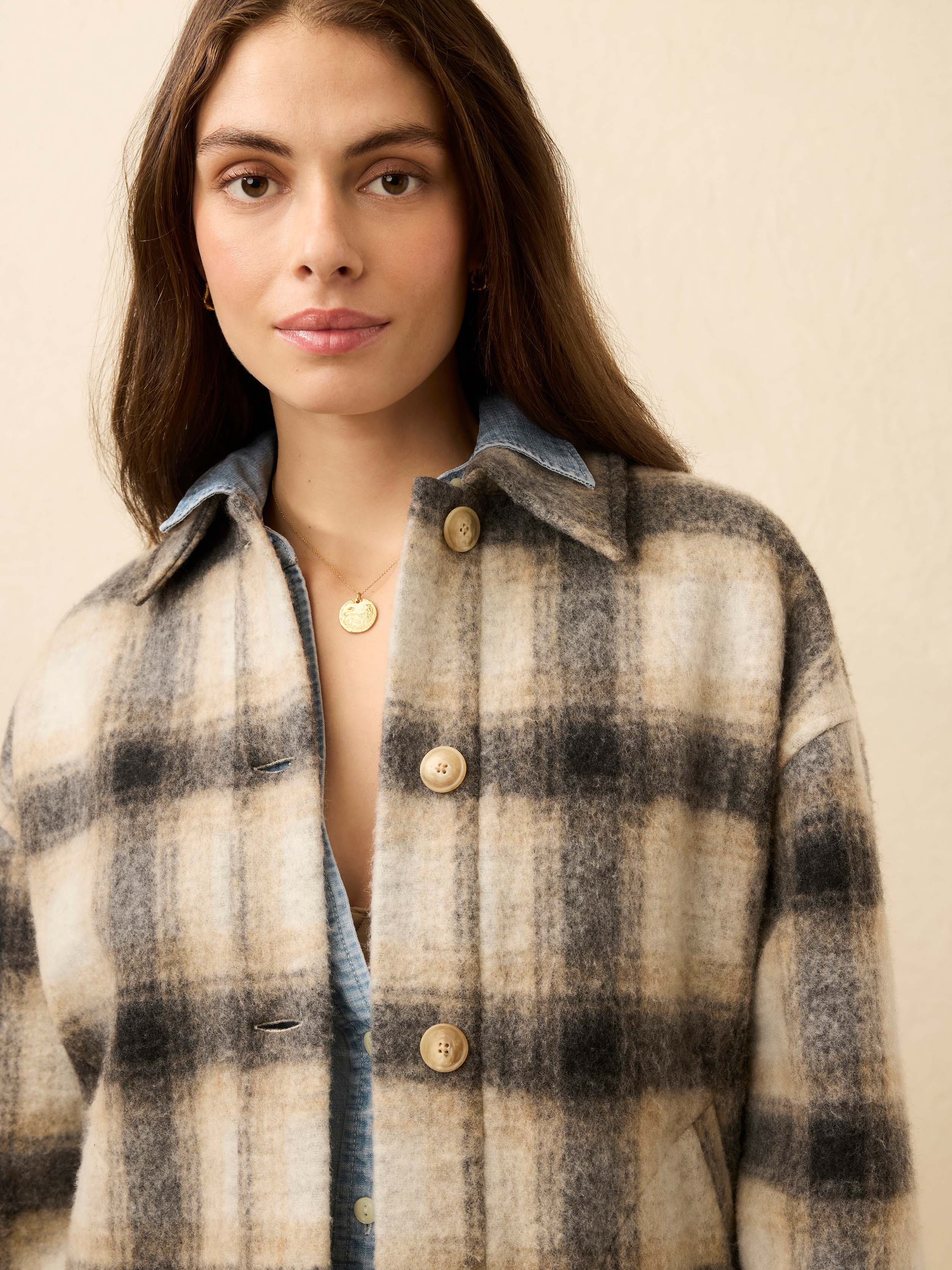 Rocky Ridge Plaid Jacket - Twilight Bend Plaid | Faherty Brand