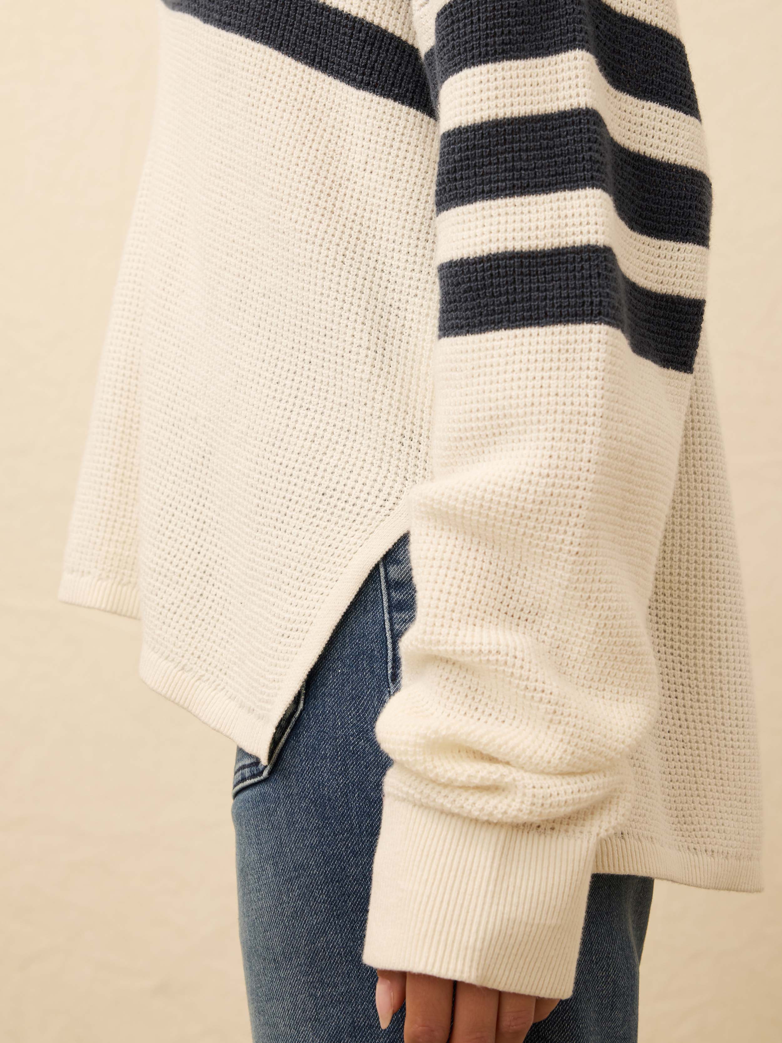 Throwback Polo - Pier Waves | Faherty Brand