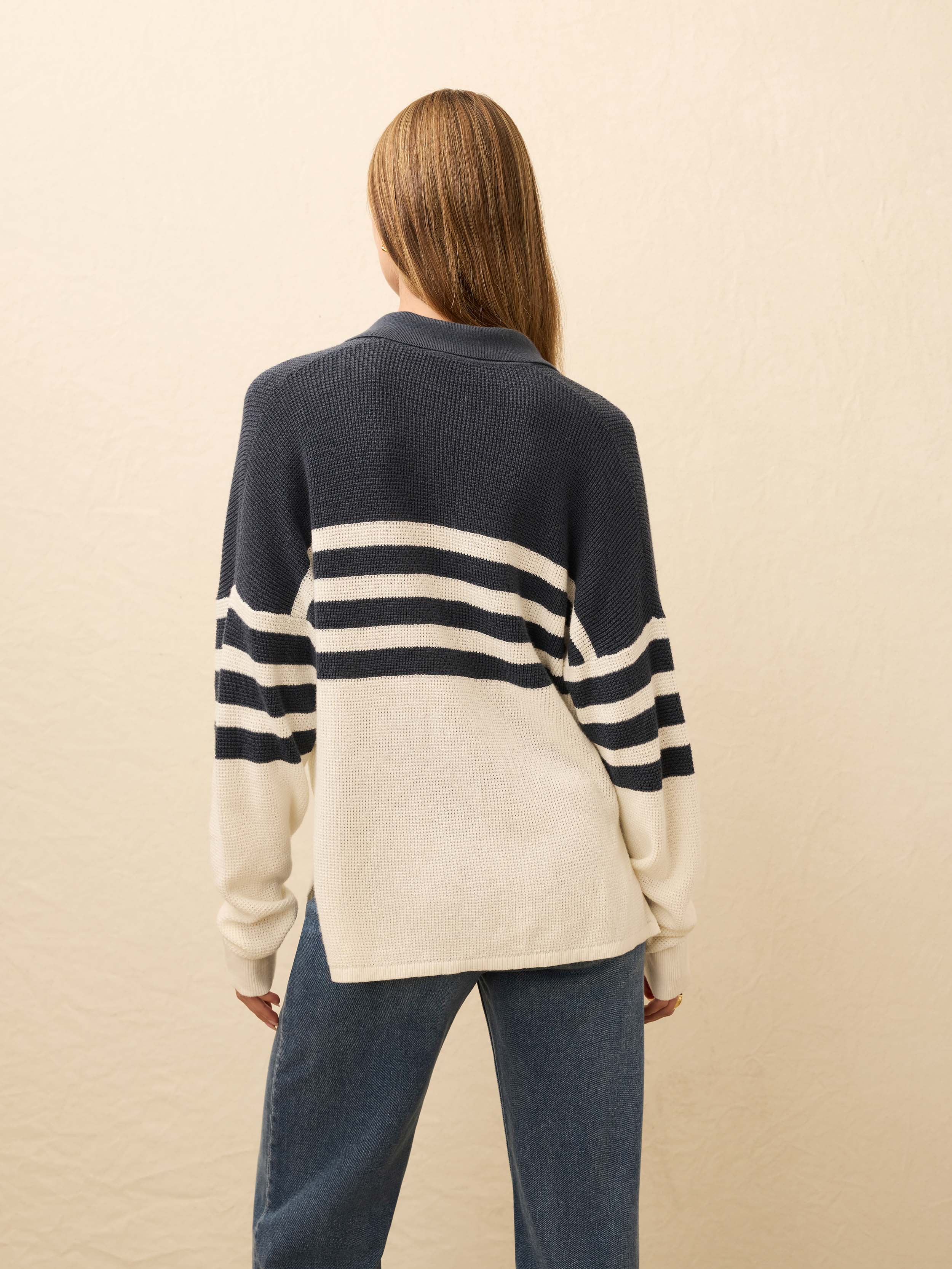 Throwback Polo - Pier Waves | Faherty Brand