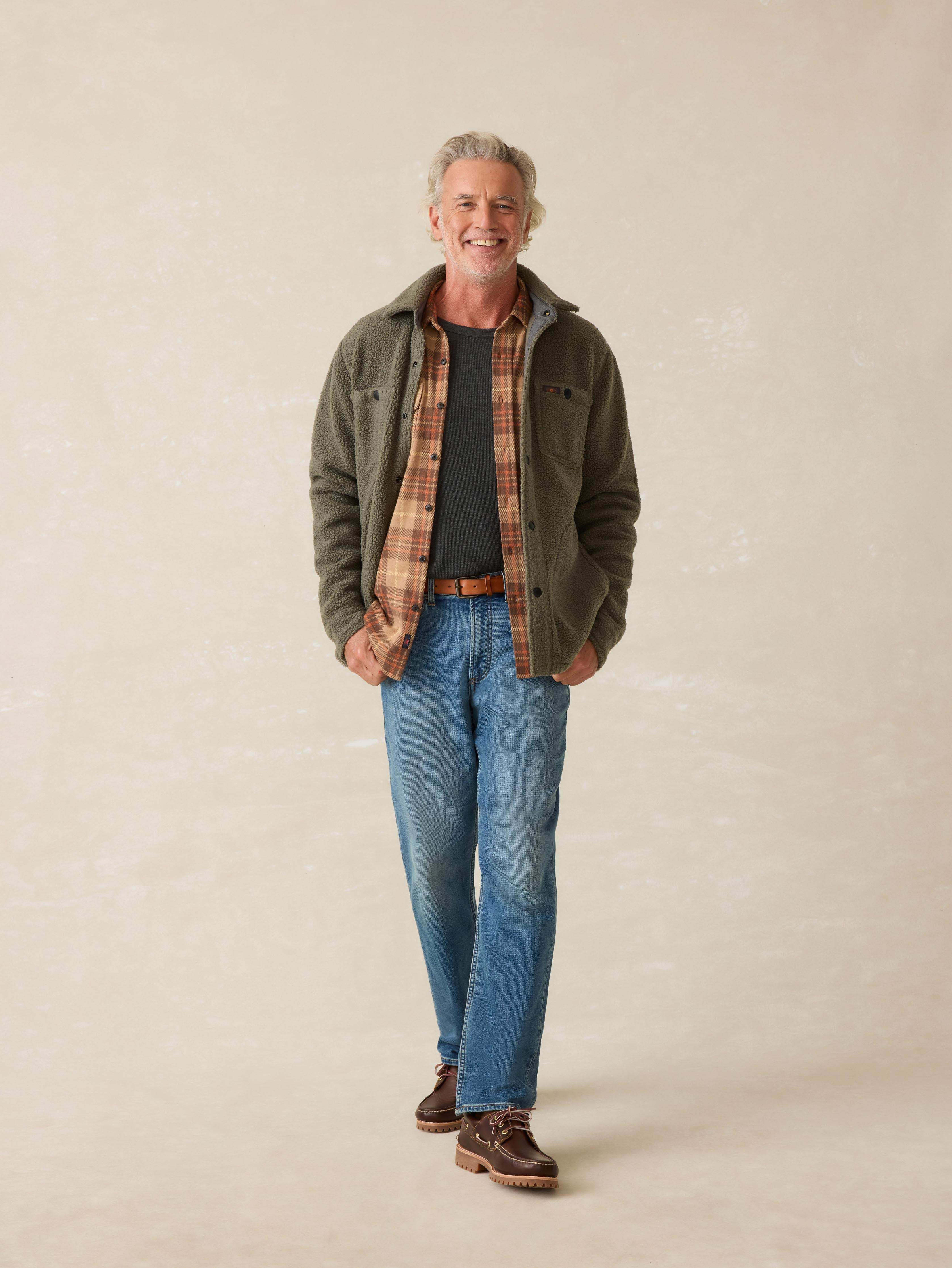 Legend™ Sweater Shirt - Cedar Sands Plaid | Faherty Brand