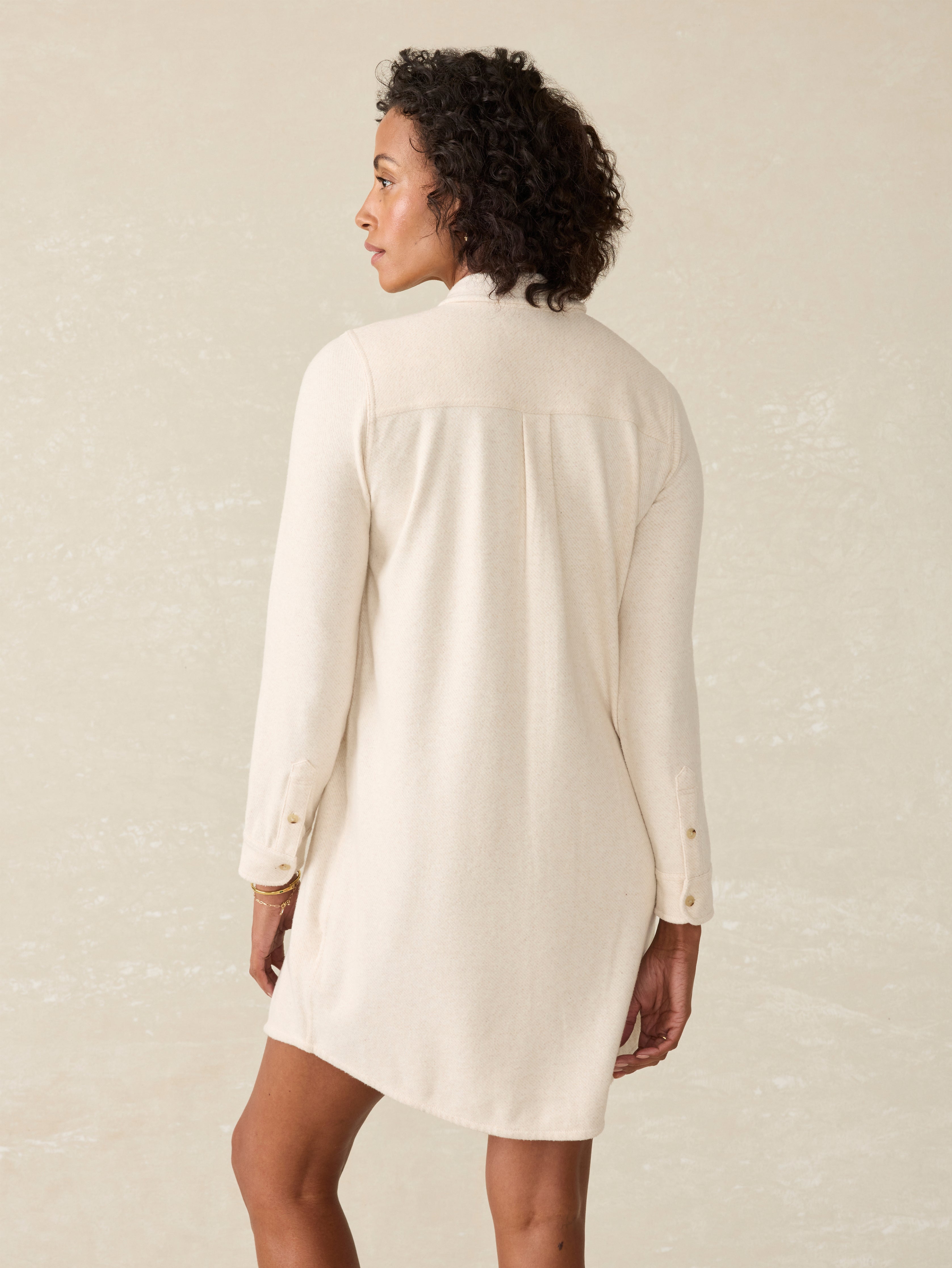 Arizona State University Legend™ Sweater Dress - Off White | Faherty Brand