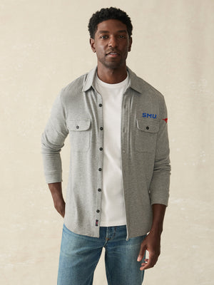 Southern Methodist University Legend™ Sweater Shirt - Fossil Grey Twill