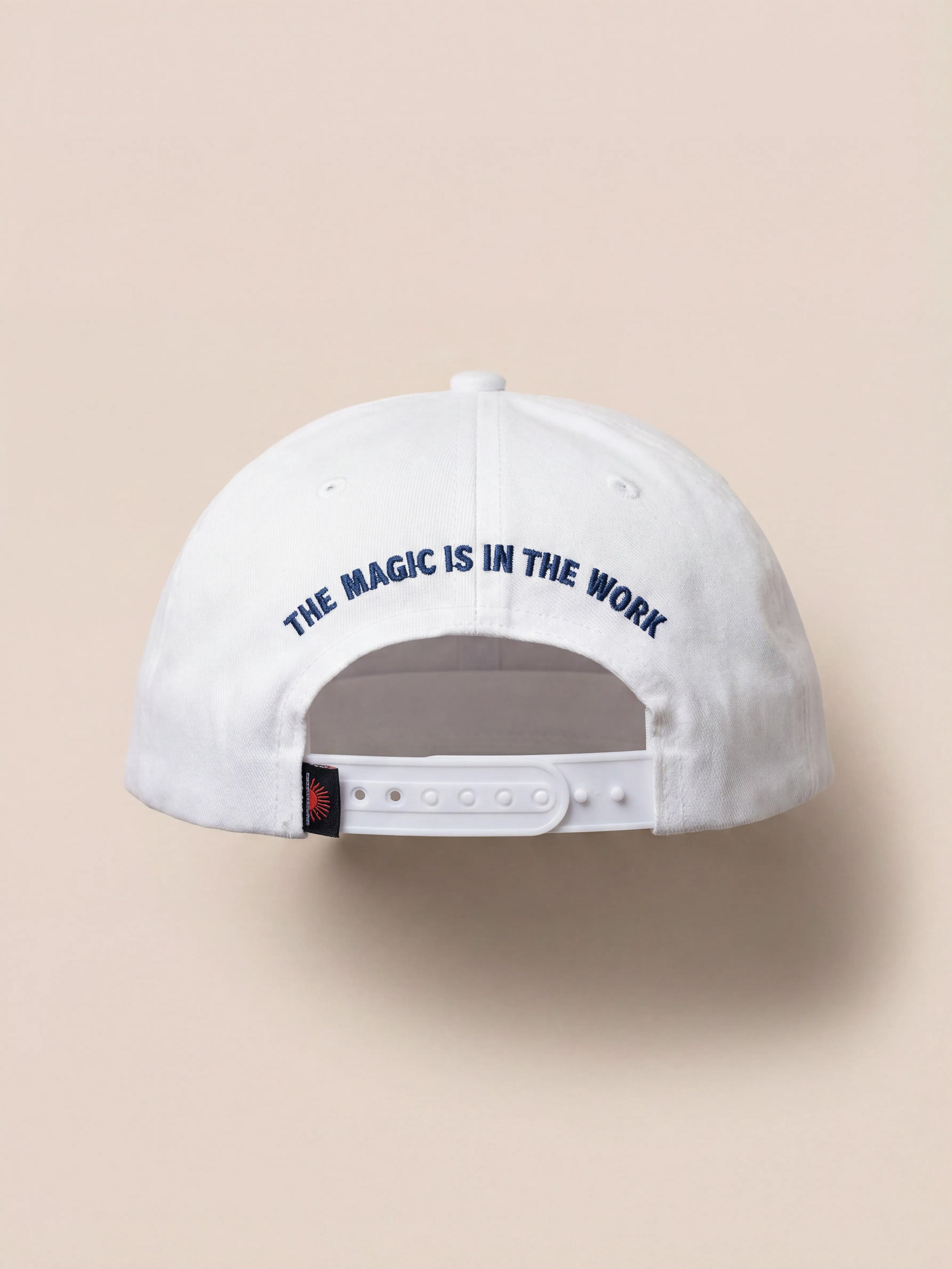 Jalen Brunson Corded All Day Hat - White | Faherty Brand