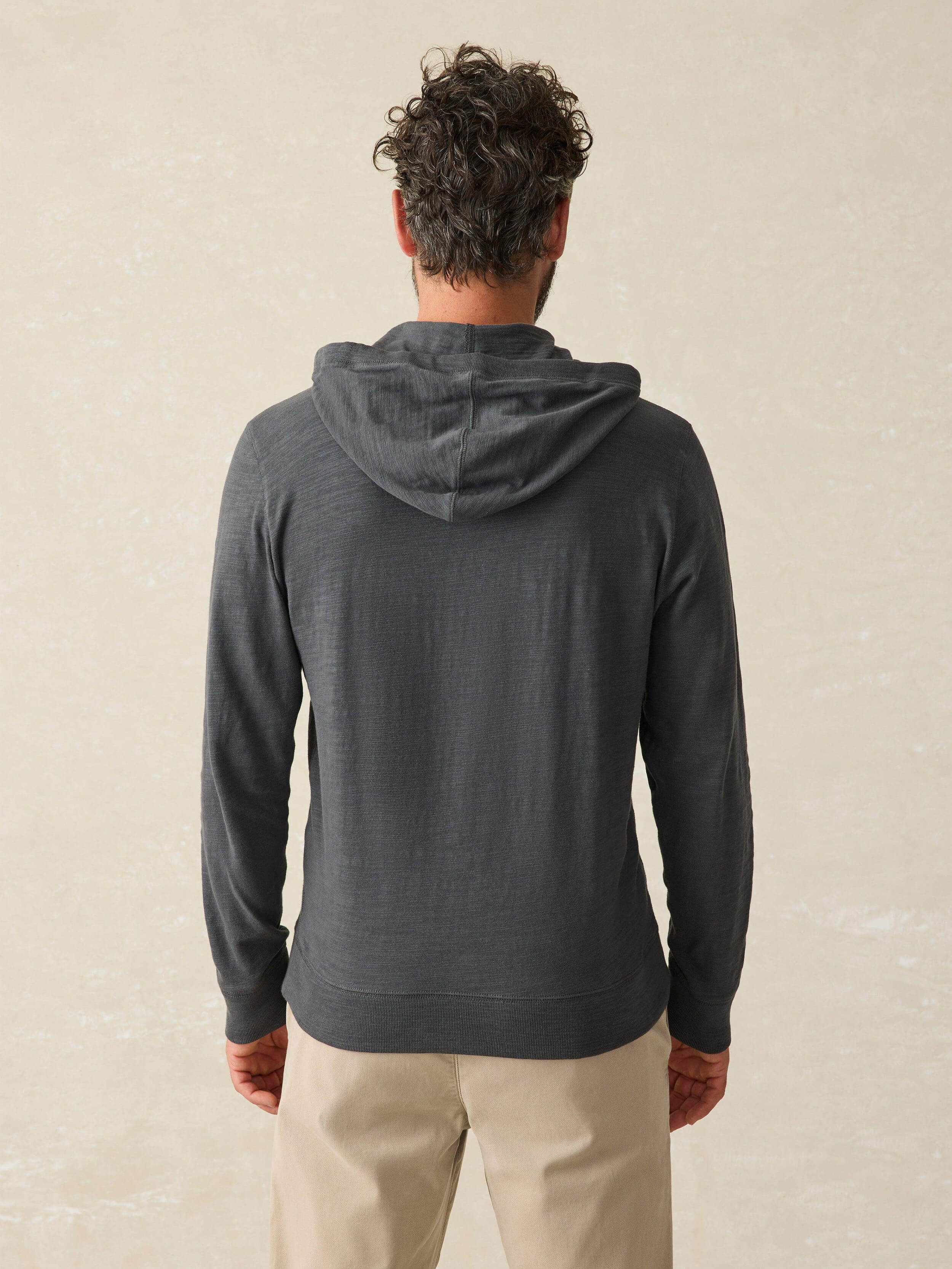 New York Knicks Sunwashed Organic Hoodie - Graphite | Faherty Brand