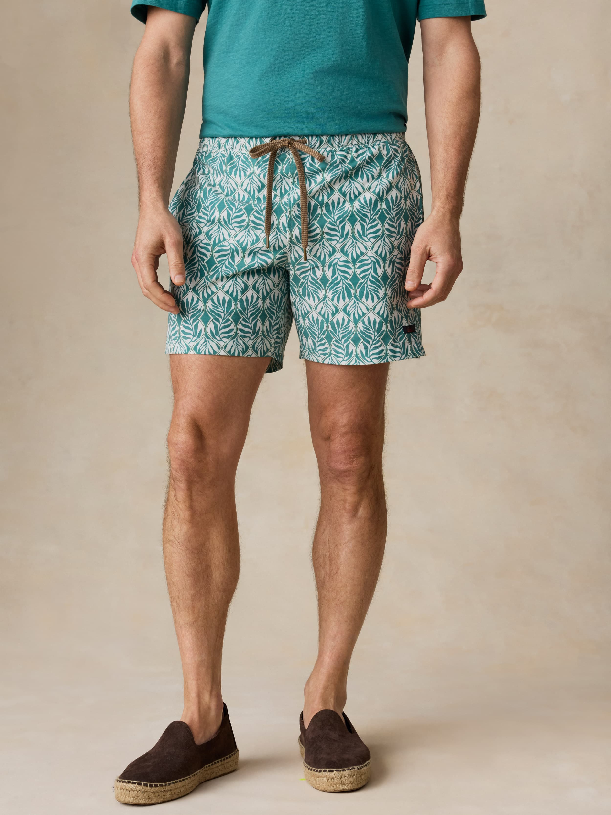 All Day™ Trunk (6") - Biscayne Leafy Vine | Faherty Brand