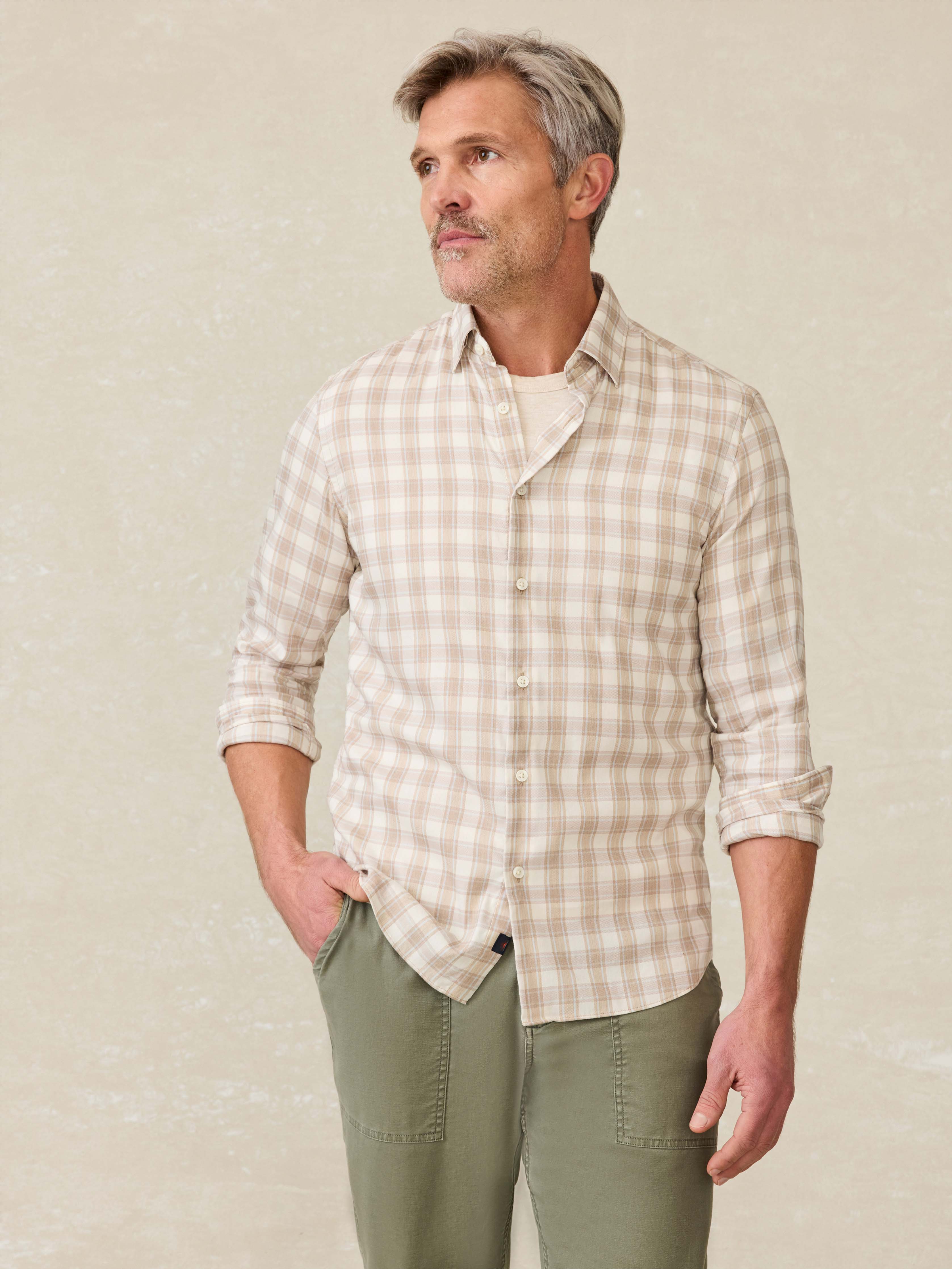 Movement™ Monterey Shirt - Willow Creek Plaid | Faherty Brand