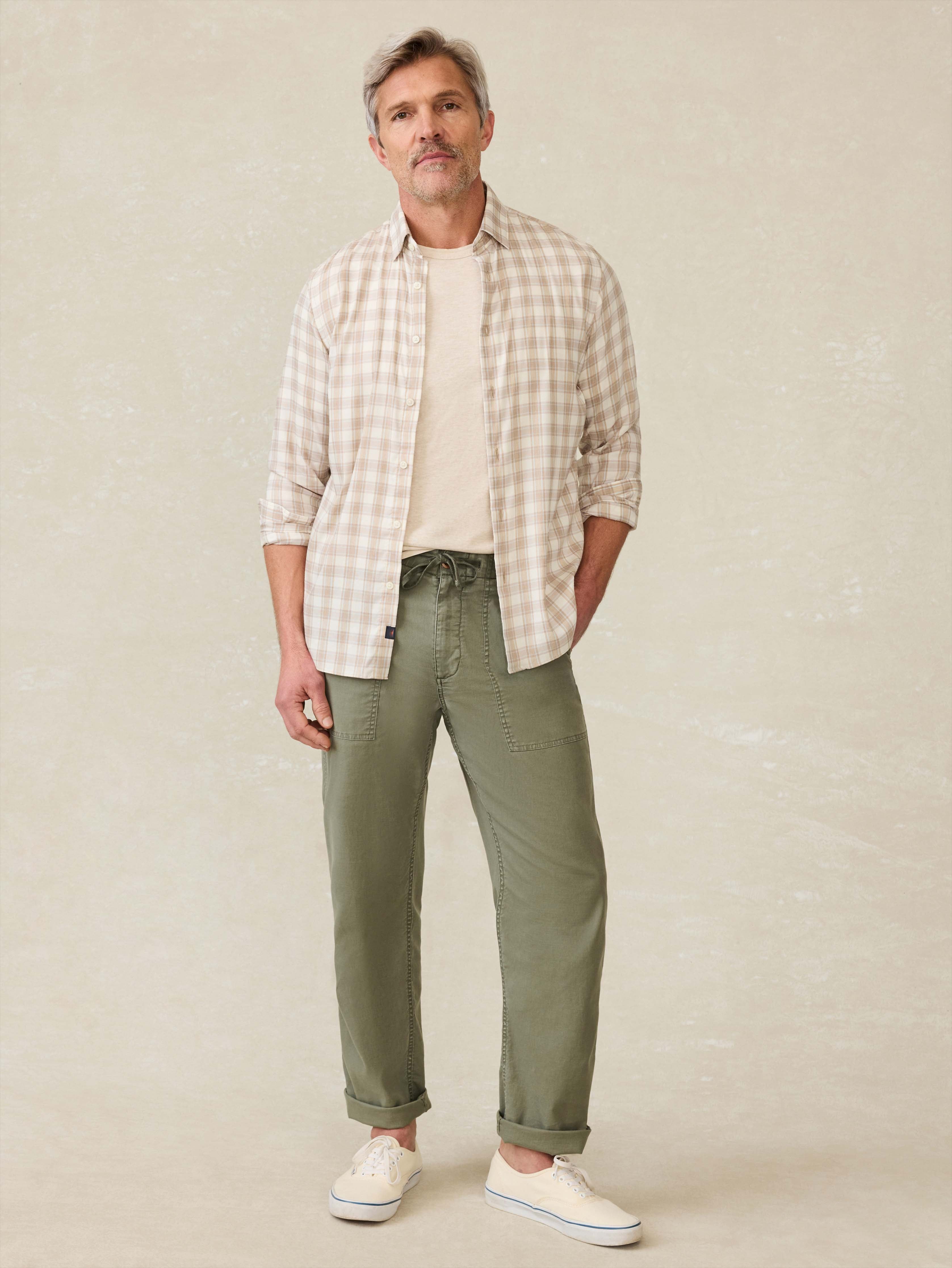 Movement™ Monterey Shirt - Willow Creek Plaid | Faherty Brand