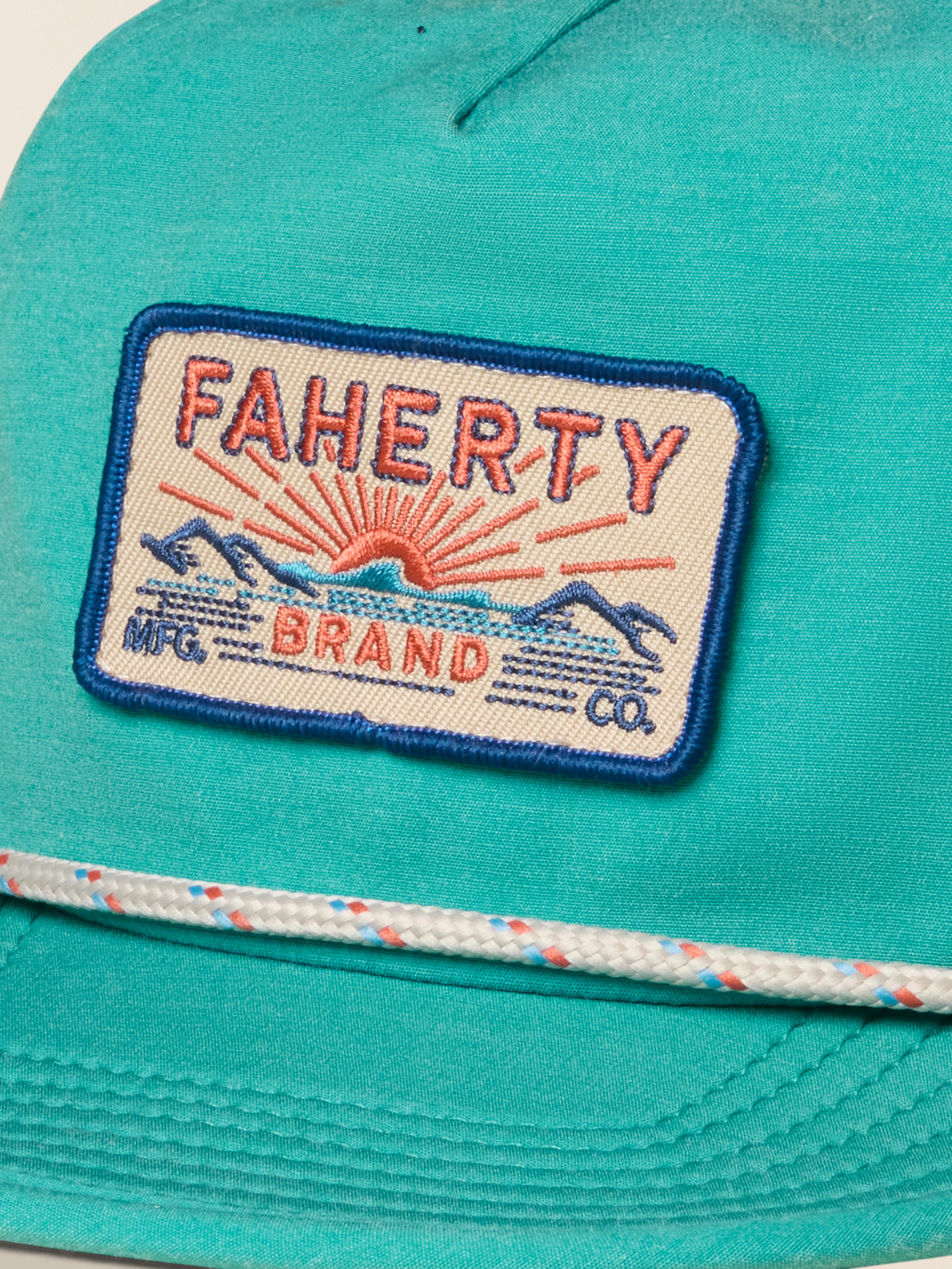 All Day Corded Hat - Teal Sea | Faherty Brand