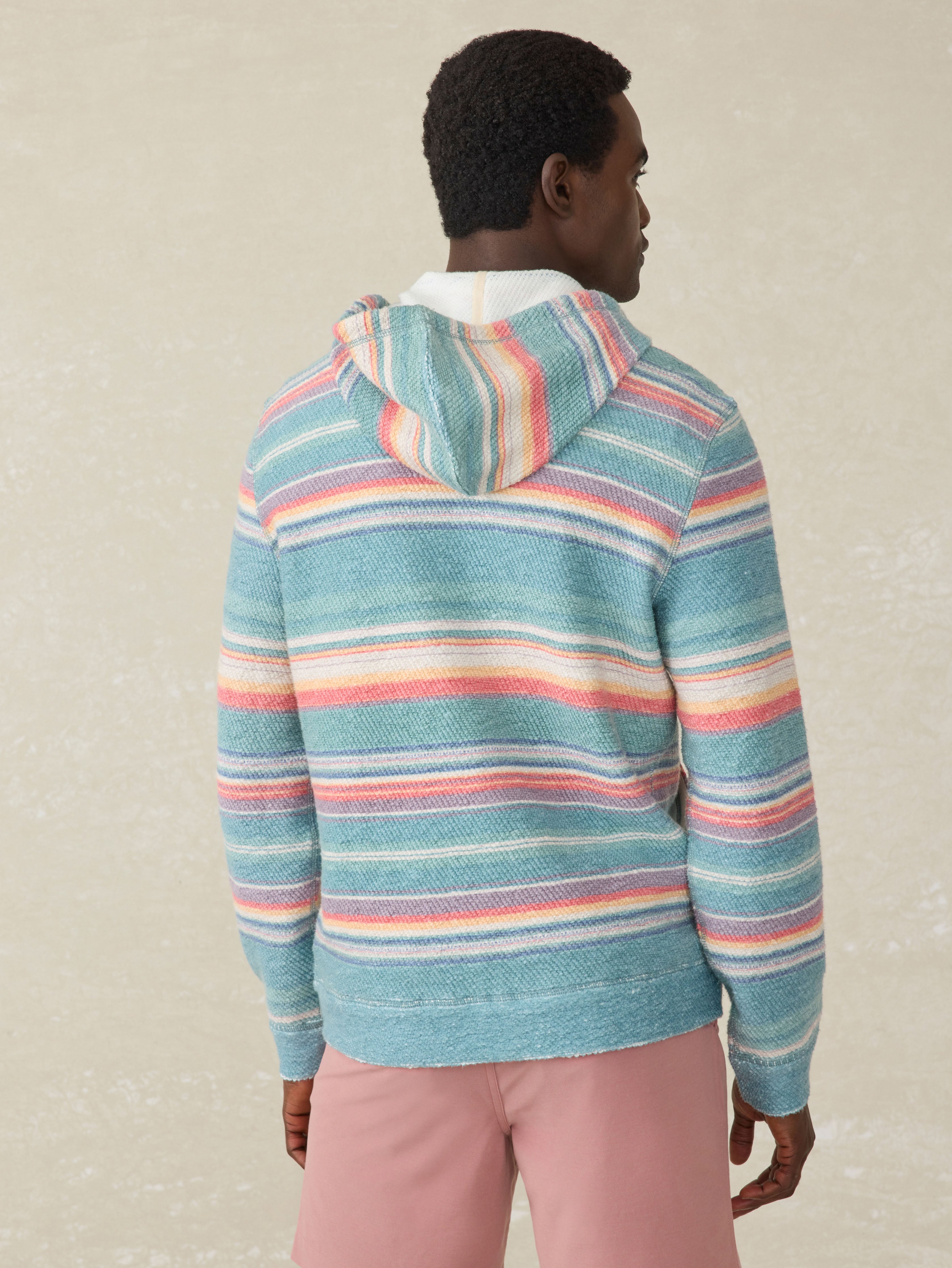 Whitewater Full Zip Hoodie - Island Sunrise | Faherty Brand