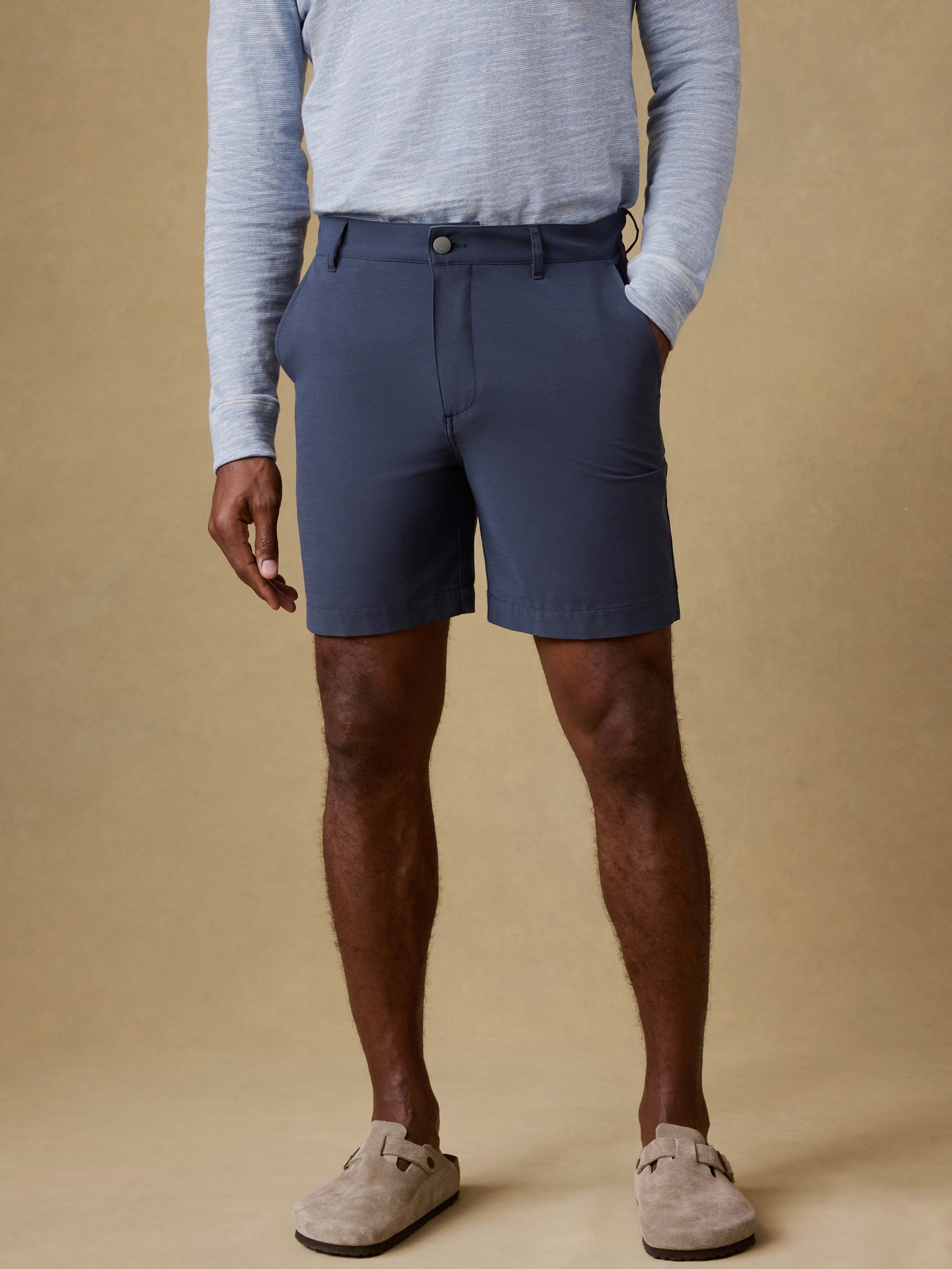 All Day™ Short (7") - Blue Nights | Faherty Brand