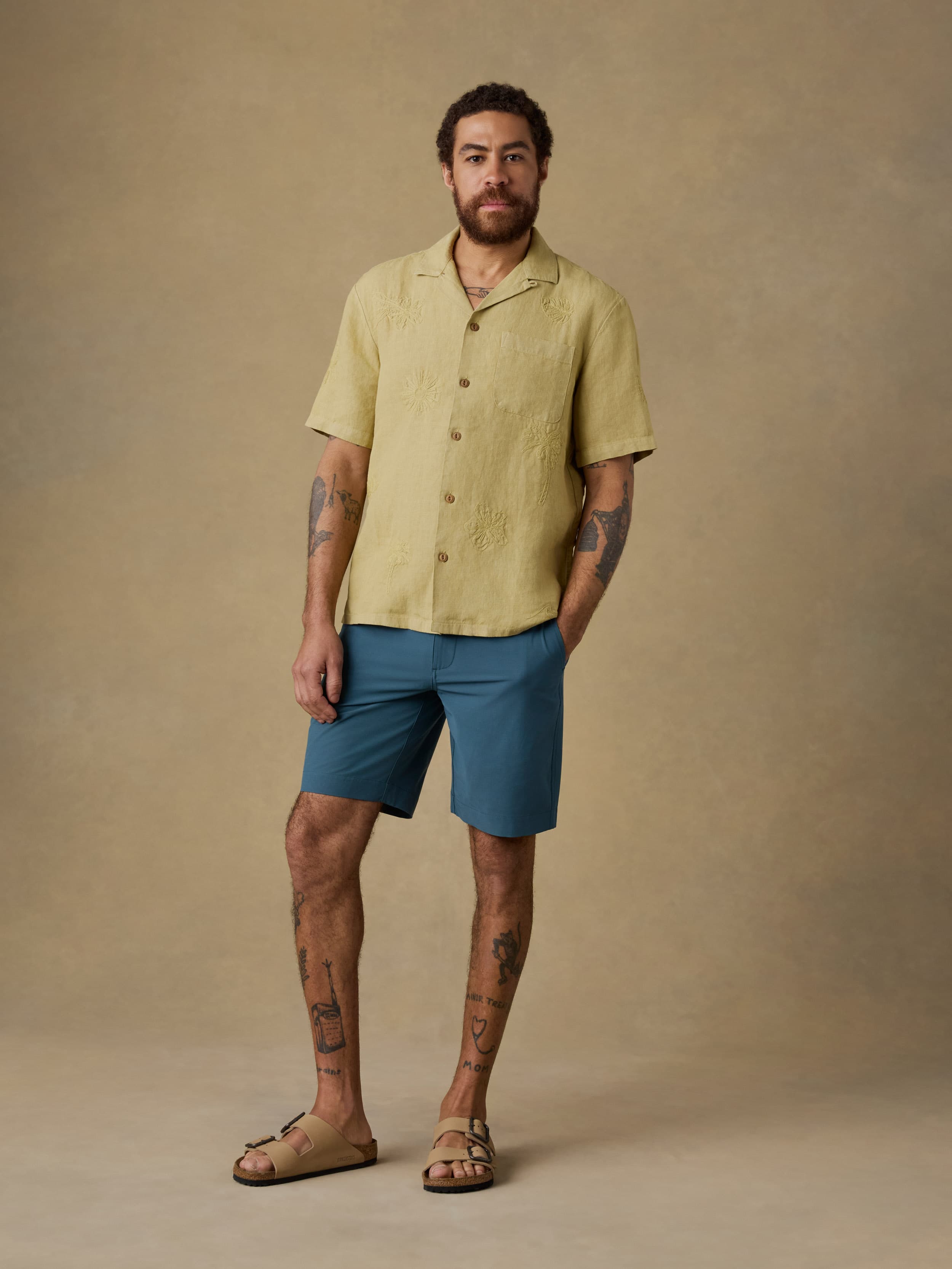 All Day™ Short (9") - Dark Teal | Faherty Brand