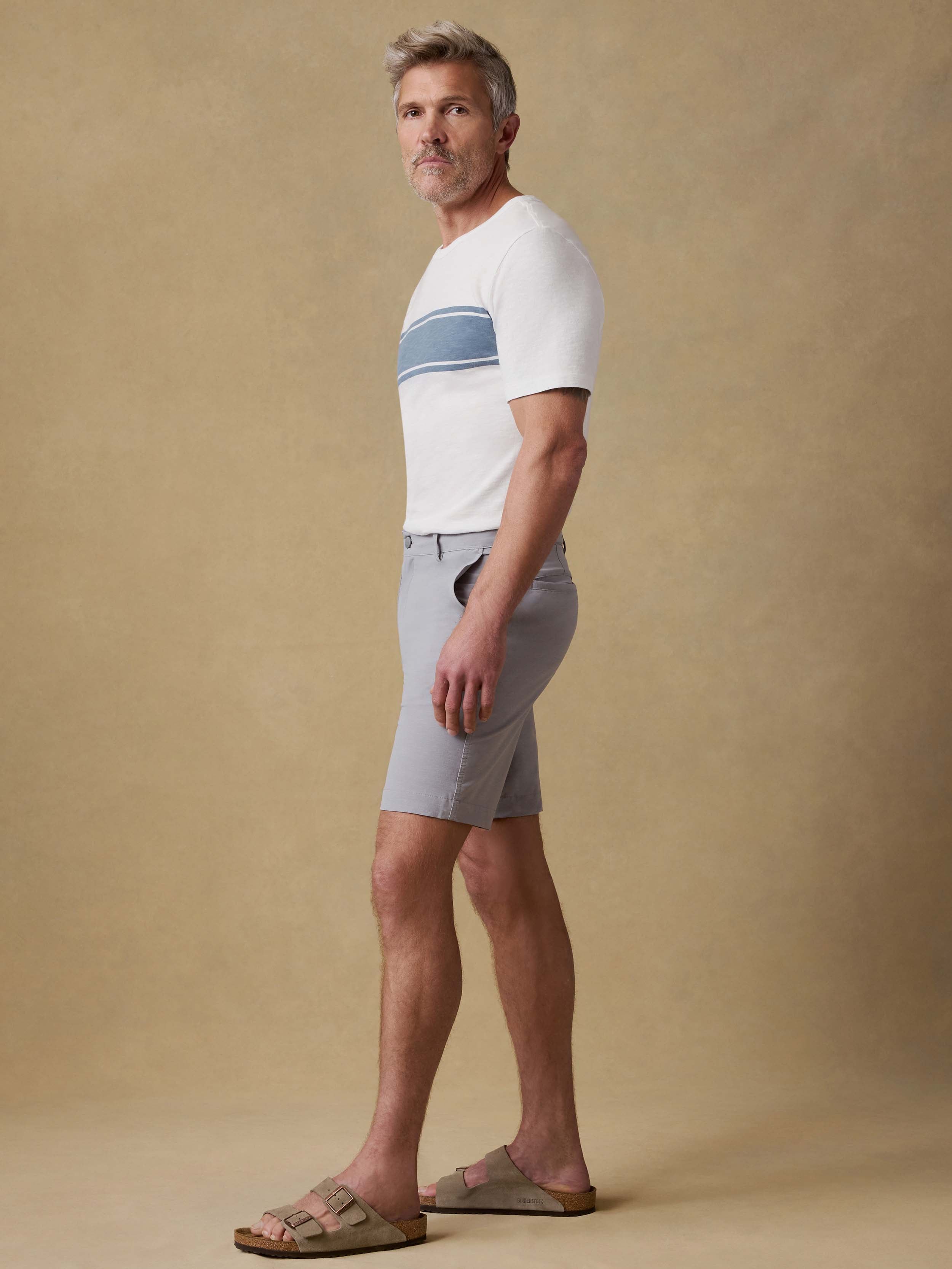 All Day™ Short (9") - Ice Grey | Faherty Brand