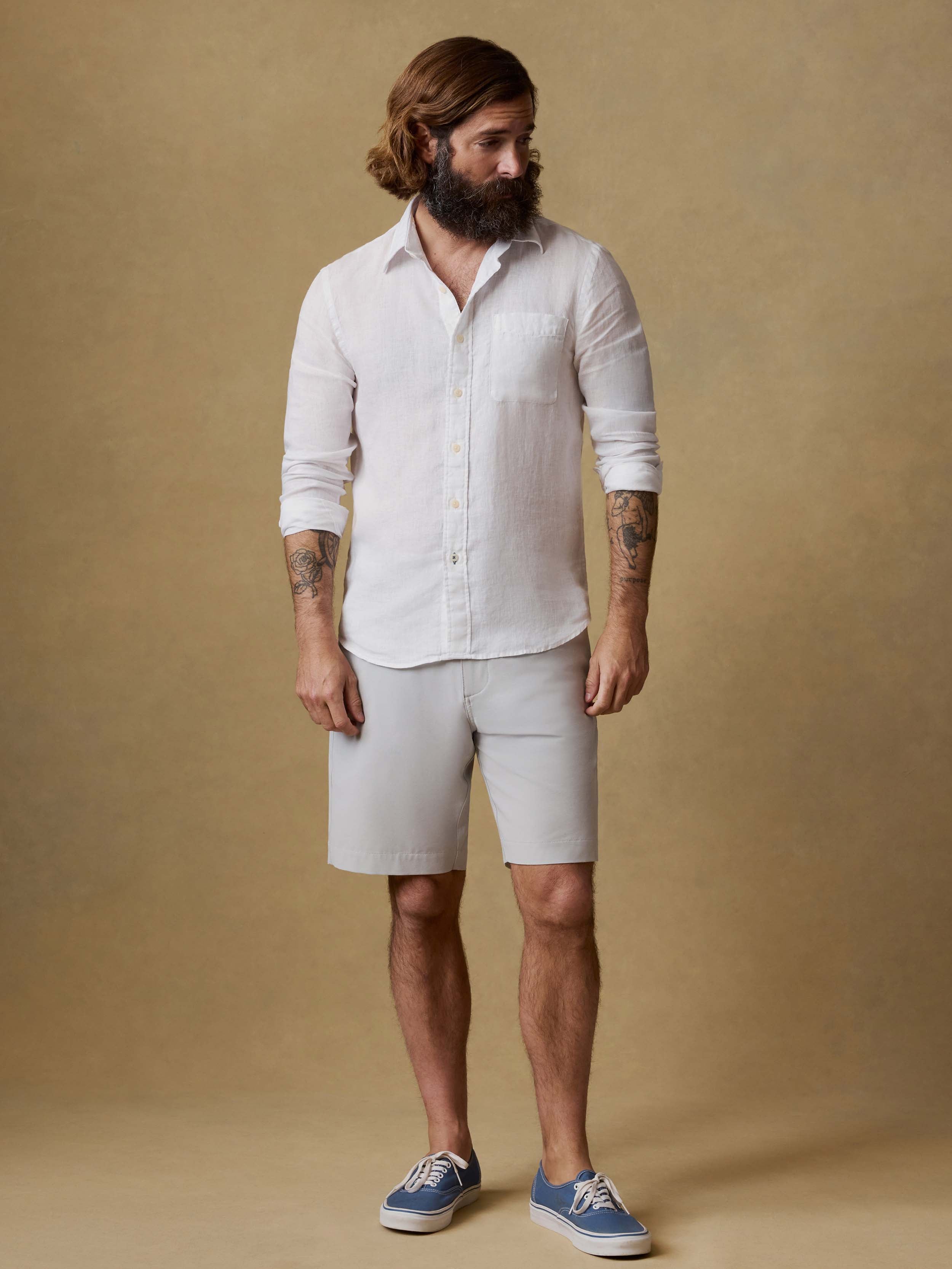 All Day™ Short (9") - Stone | Faherty Brand