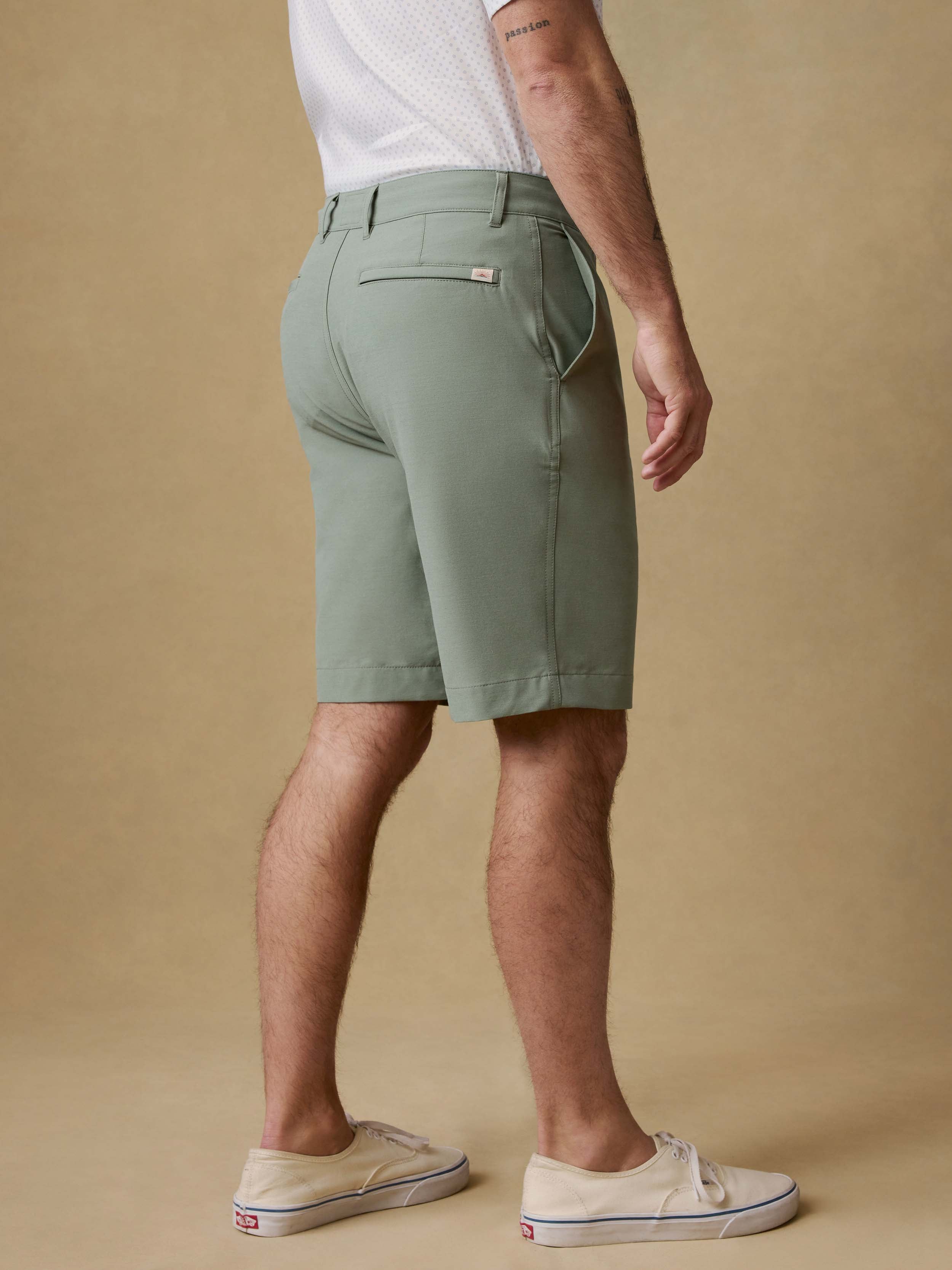 All Day™ Short (9") - Trail Olive | Faherty Brand