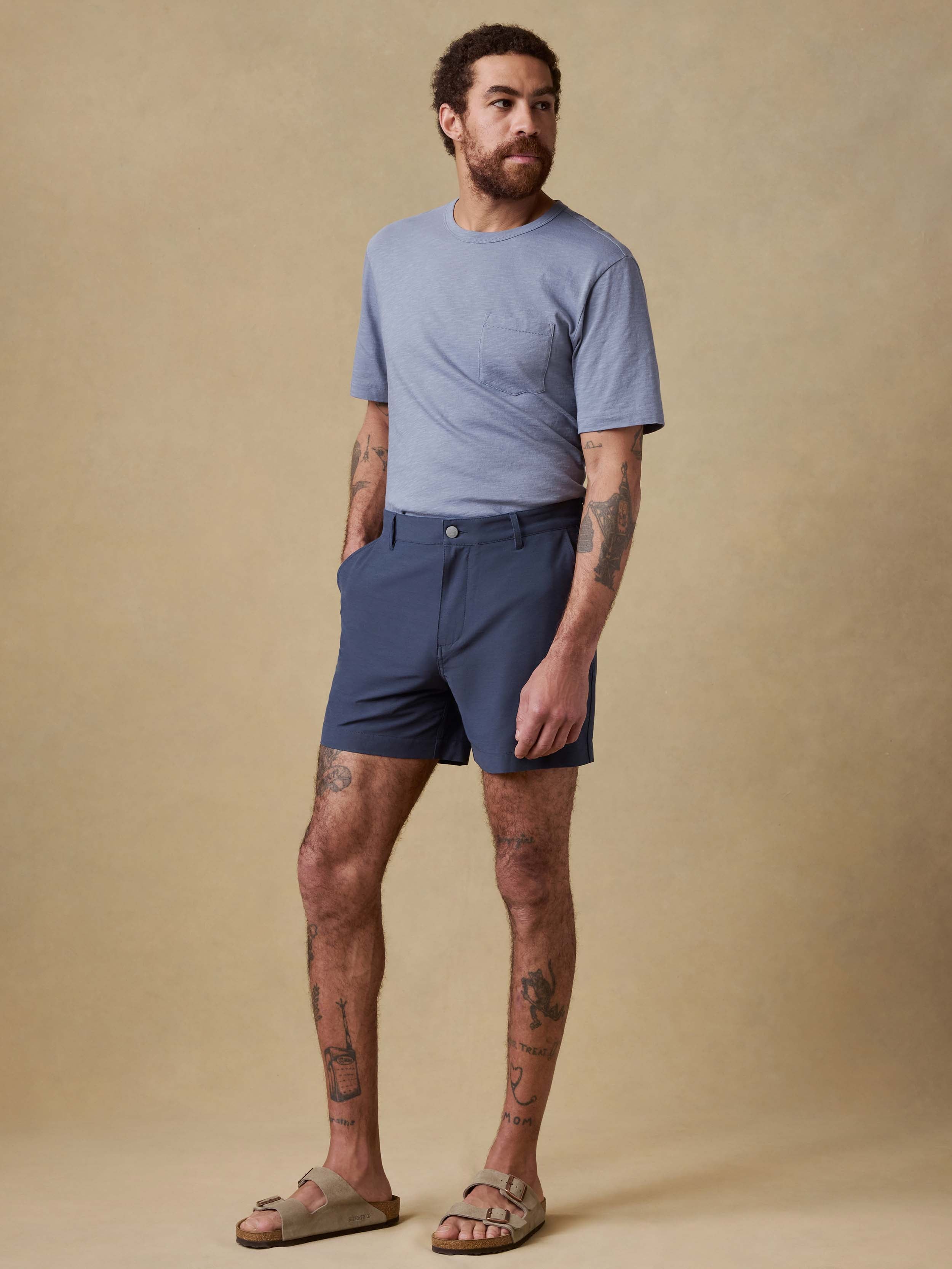 All Day™ Short (5") - Blue Nights | Faherty Brand