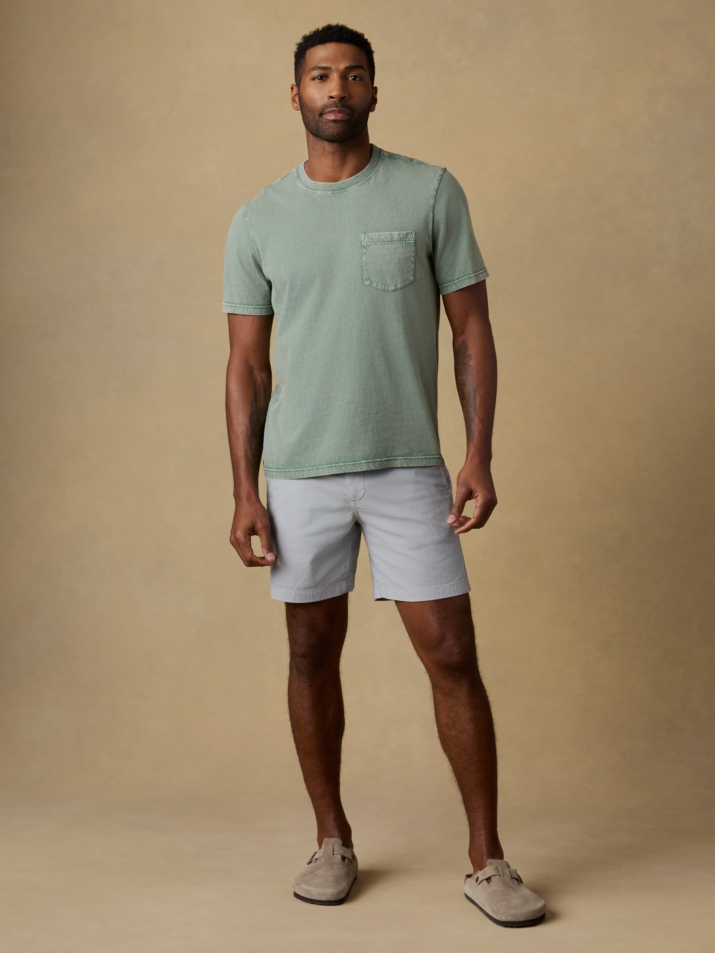 Reserve Chino Short - Rocky Grey | Faherty Brand