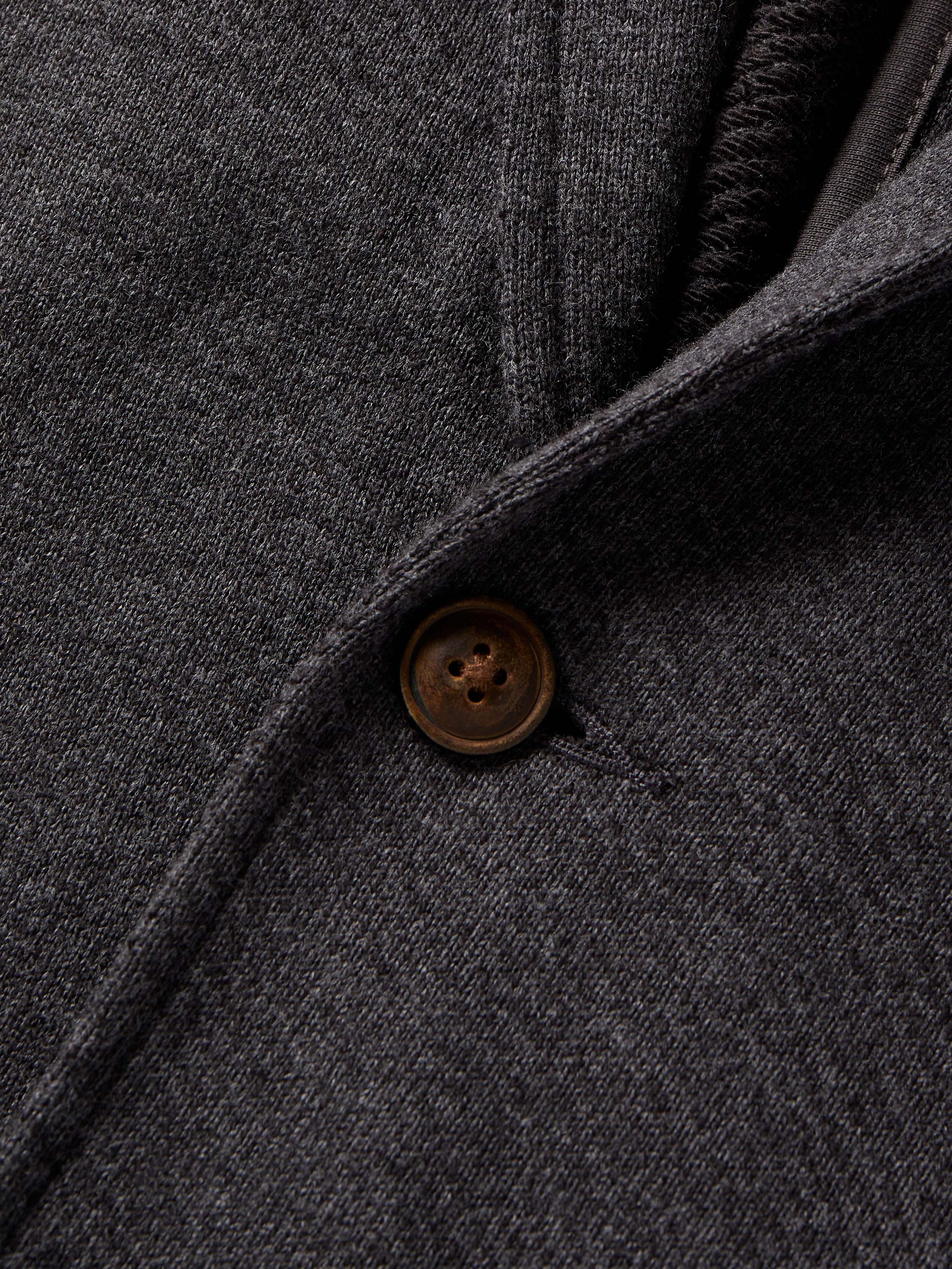 Inlet Knit Blazer (Short) - Black Sky Melange | Faherty Brand