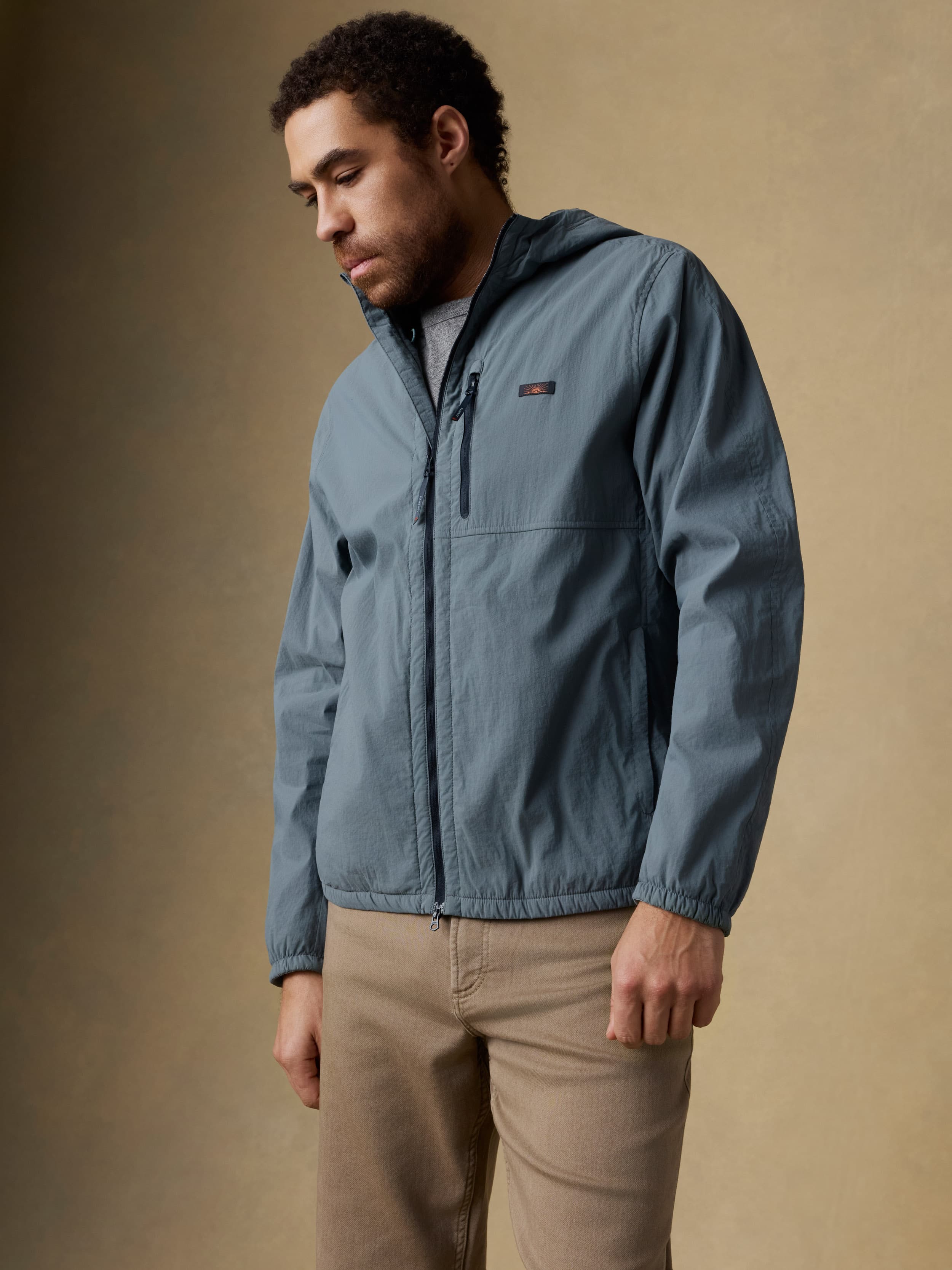 Shorelite Zephyr Jacket - Seaglass Blue | Faherty Brand