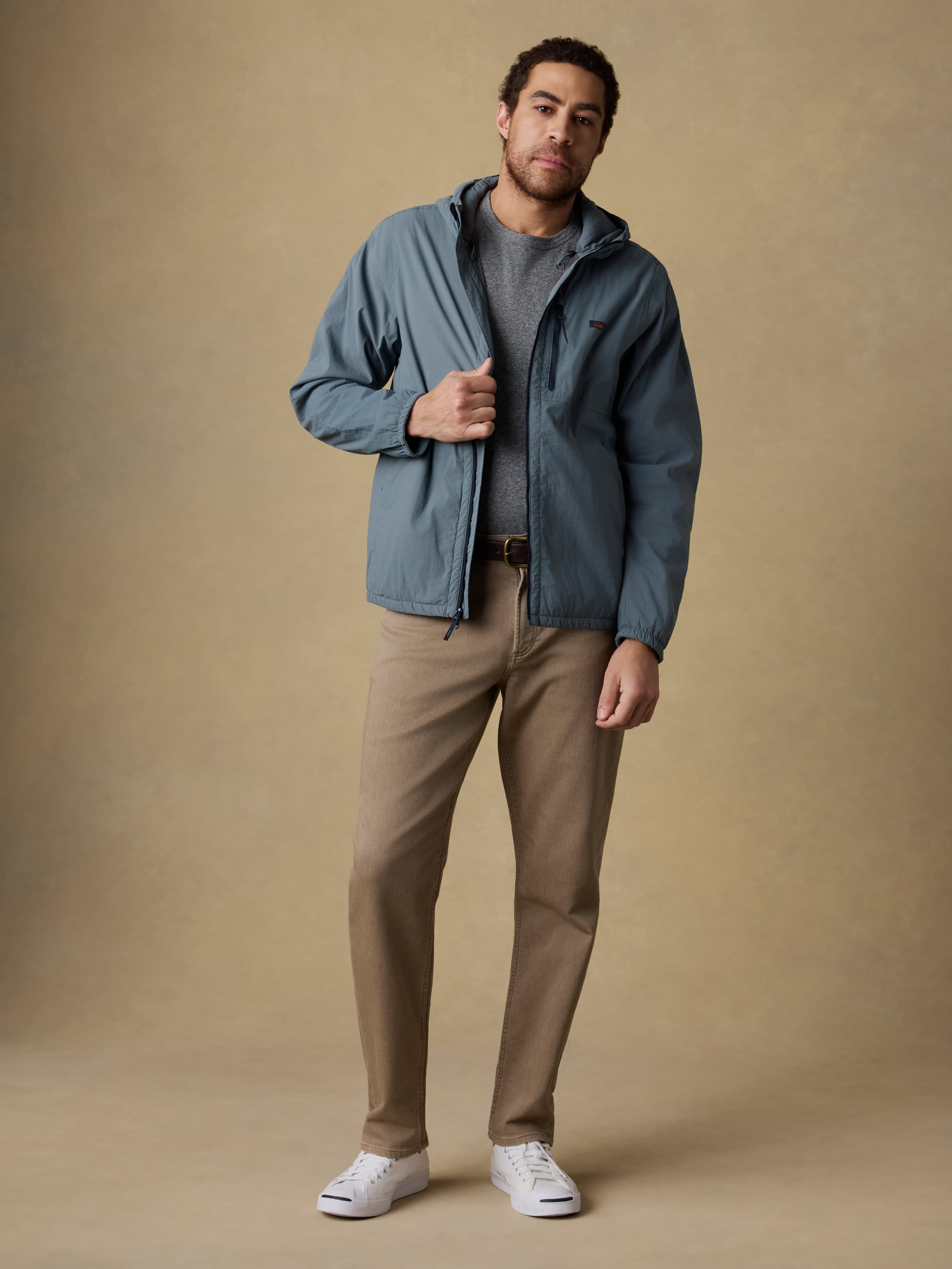 Shorelite Zephyr Jacket - Seaglass Blue | Faherty Brand