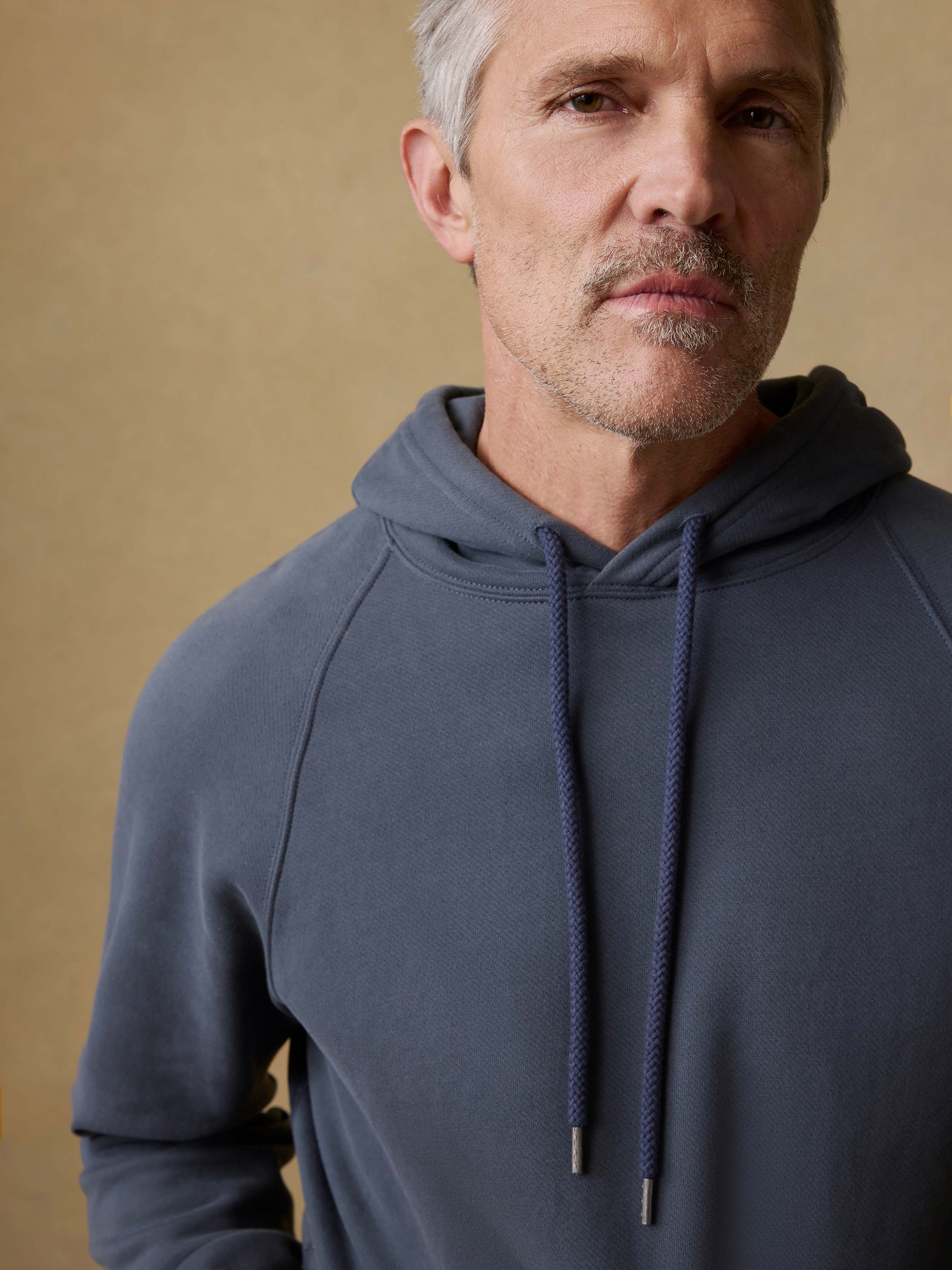 High Standard Fleece Hoodie - Blue Nights | Faherty Brand