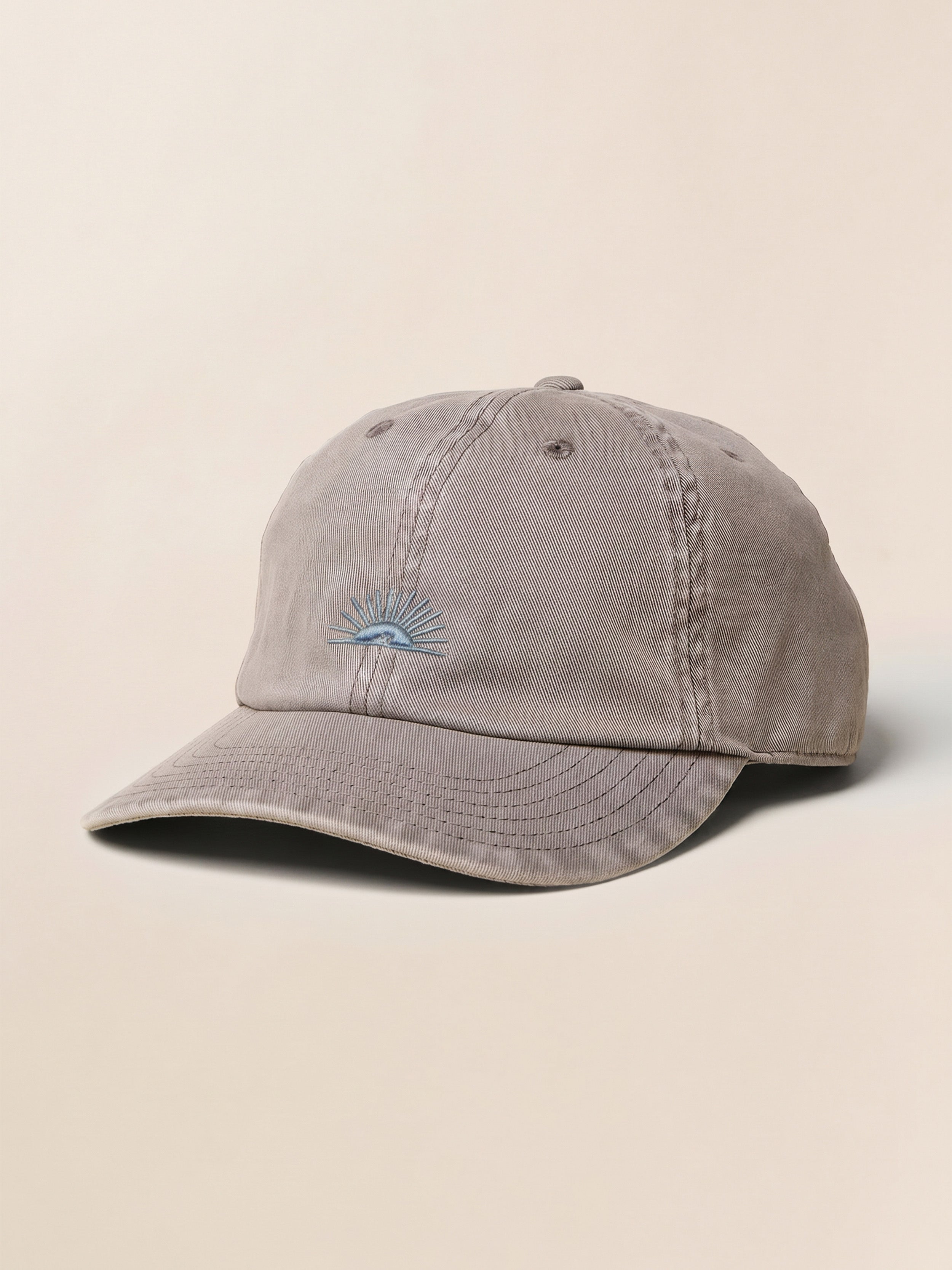 Sunwashed Twill Baseball Hat - Carbon | Faherty Brand