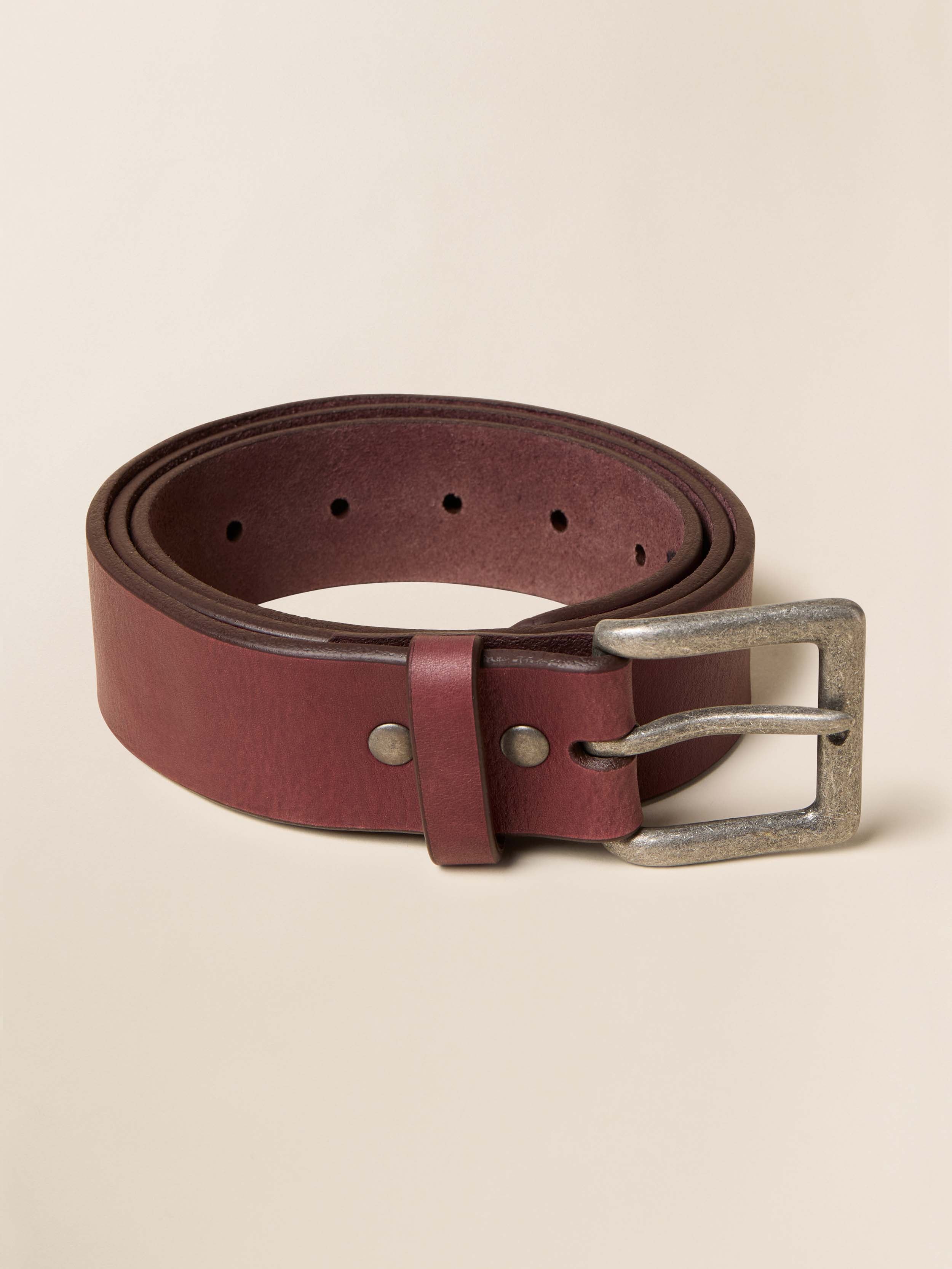 Women's Oversized Belt - Espresso | Faherty Brand