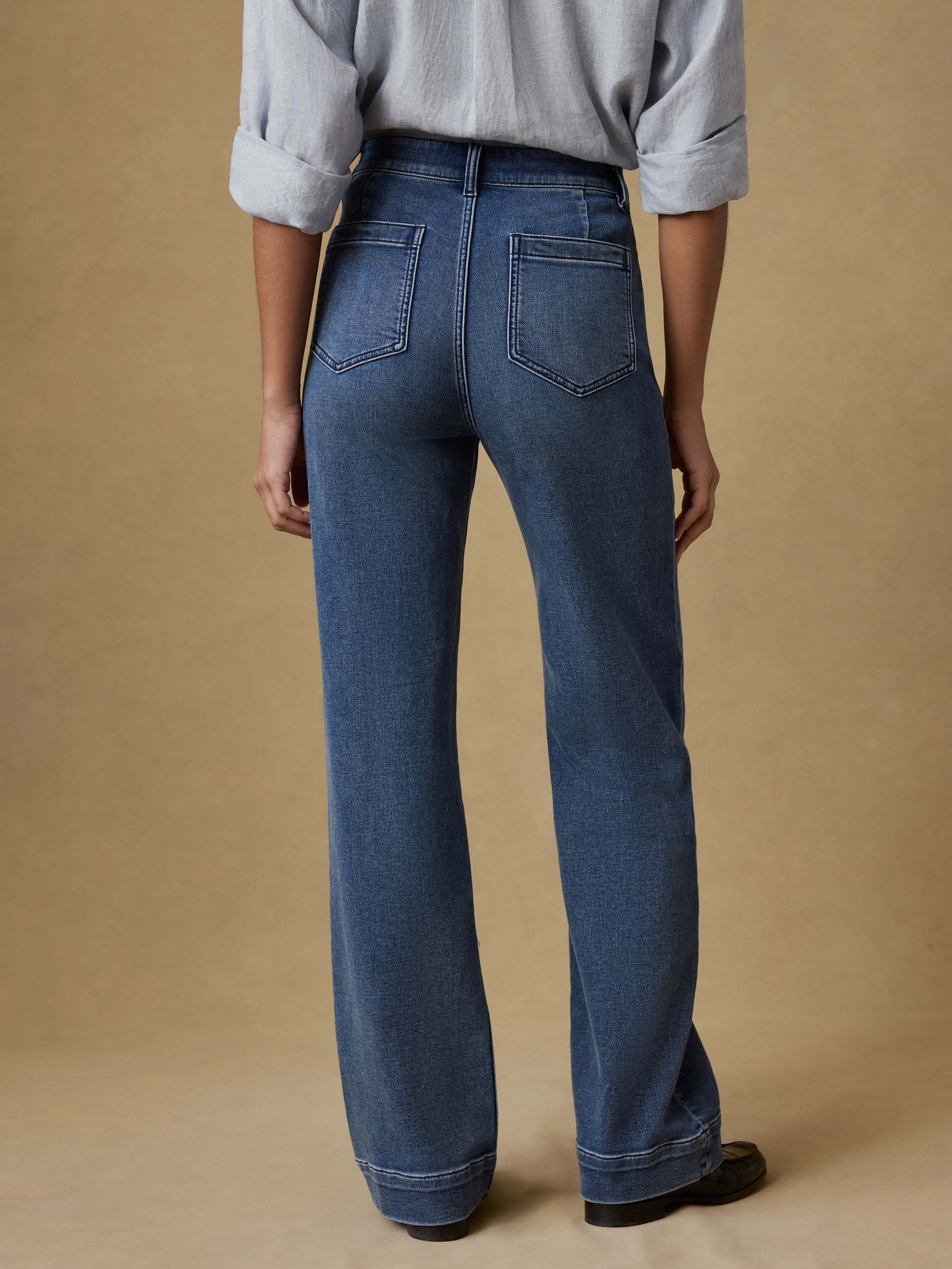 Stretch Terry Patch Pocket Pant - Riverton | Faherty Brand