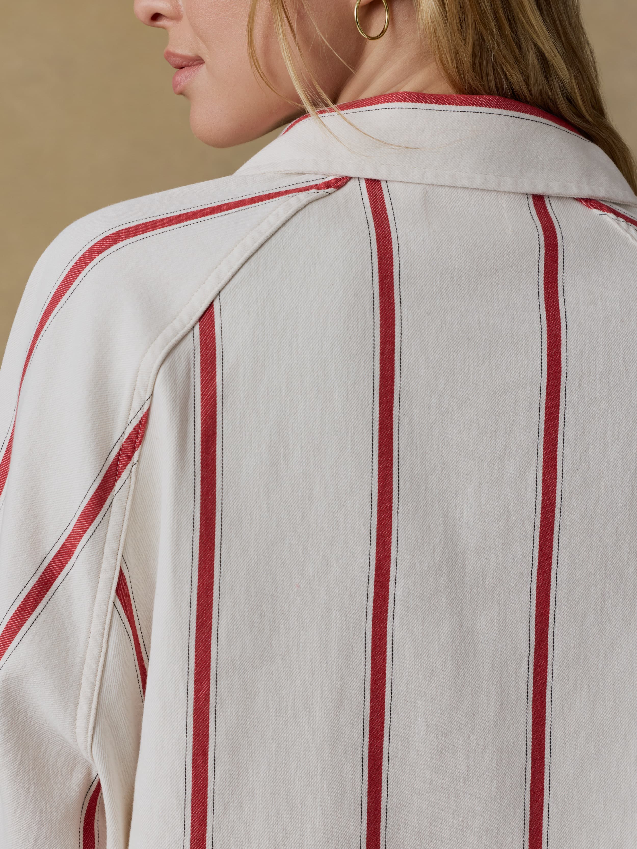 Tideweave Chore Jacket - Northbay Stripe | Faherty Brand