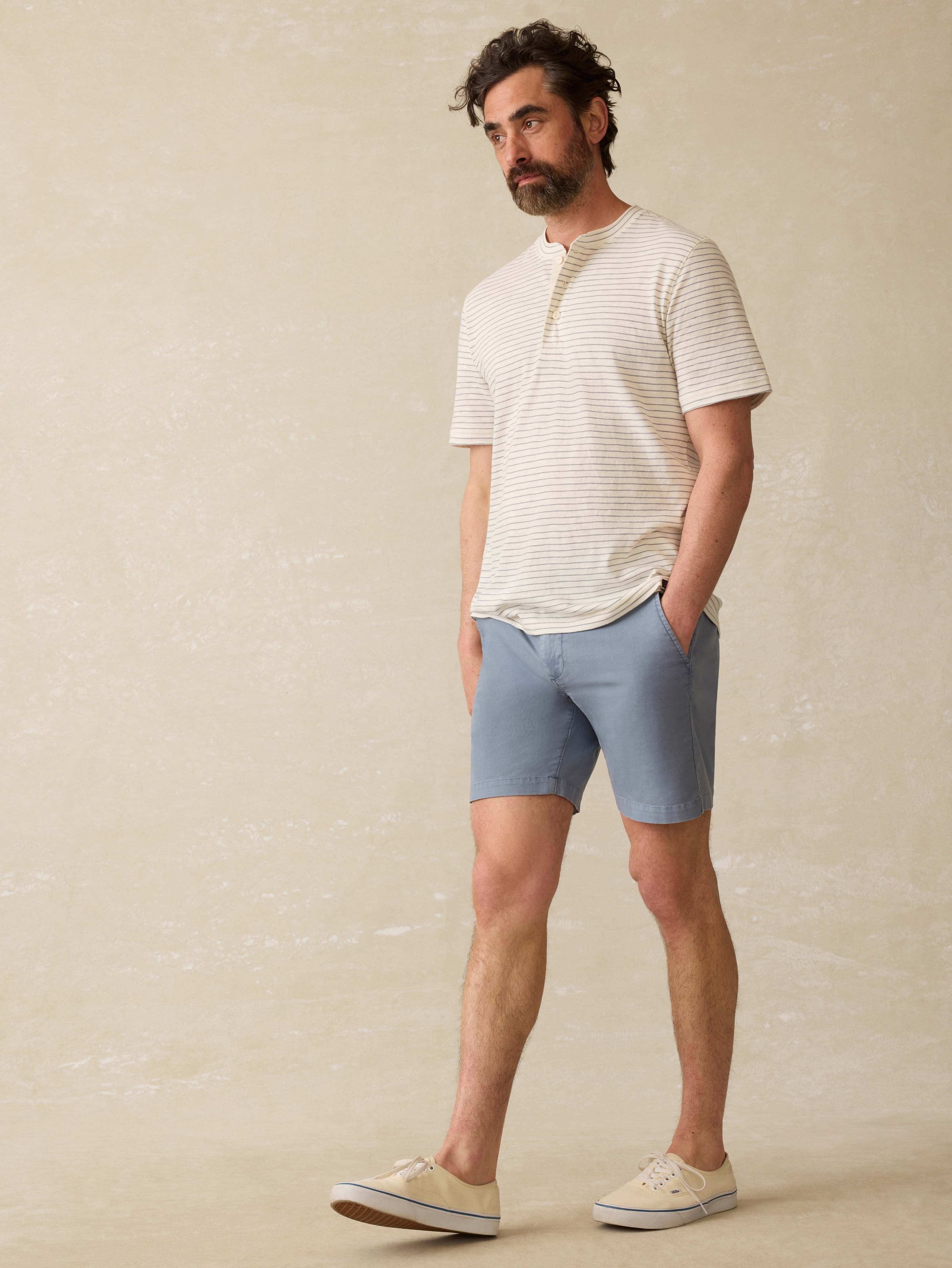 Essential Chino Short - Flintstone | Faherty Brand
