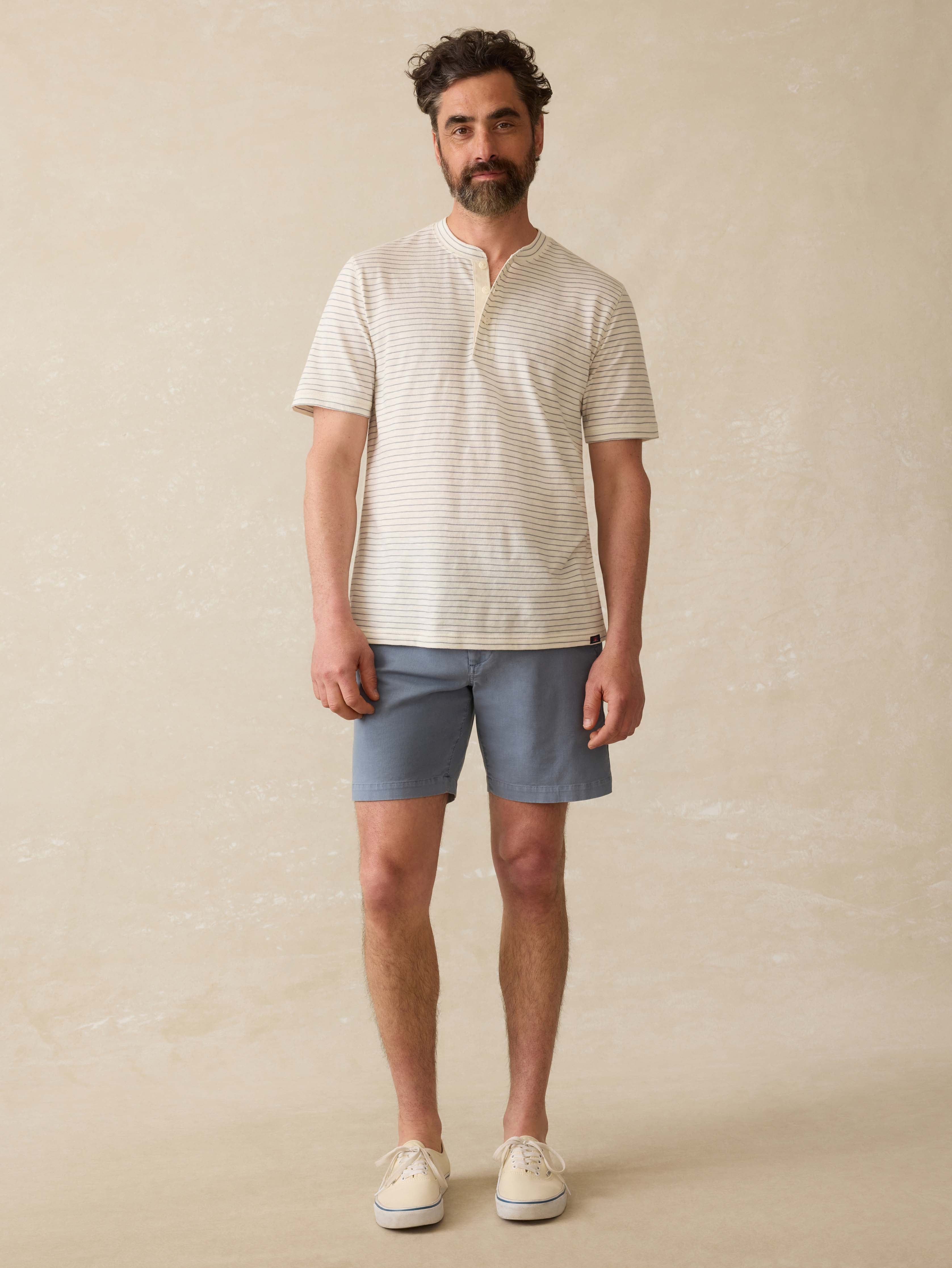 Essential Chino Short - Flintstone | Faherty Brand