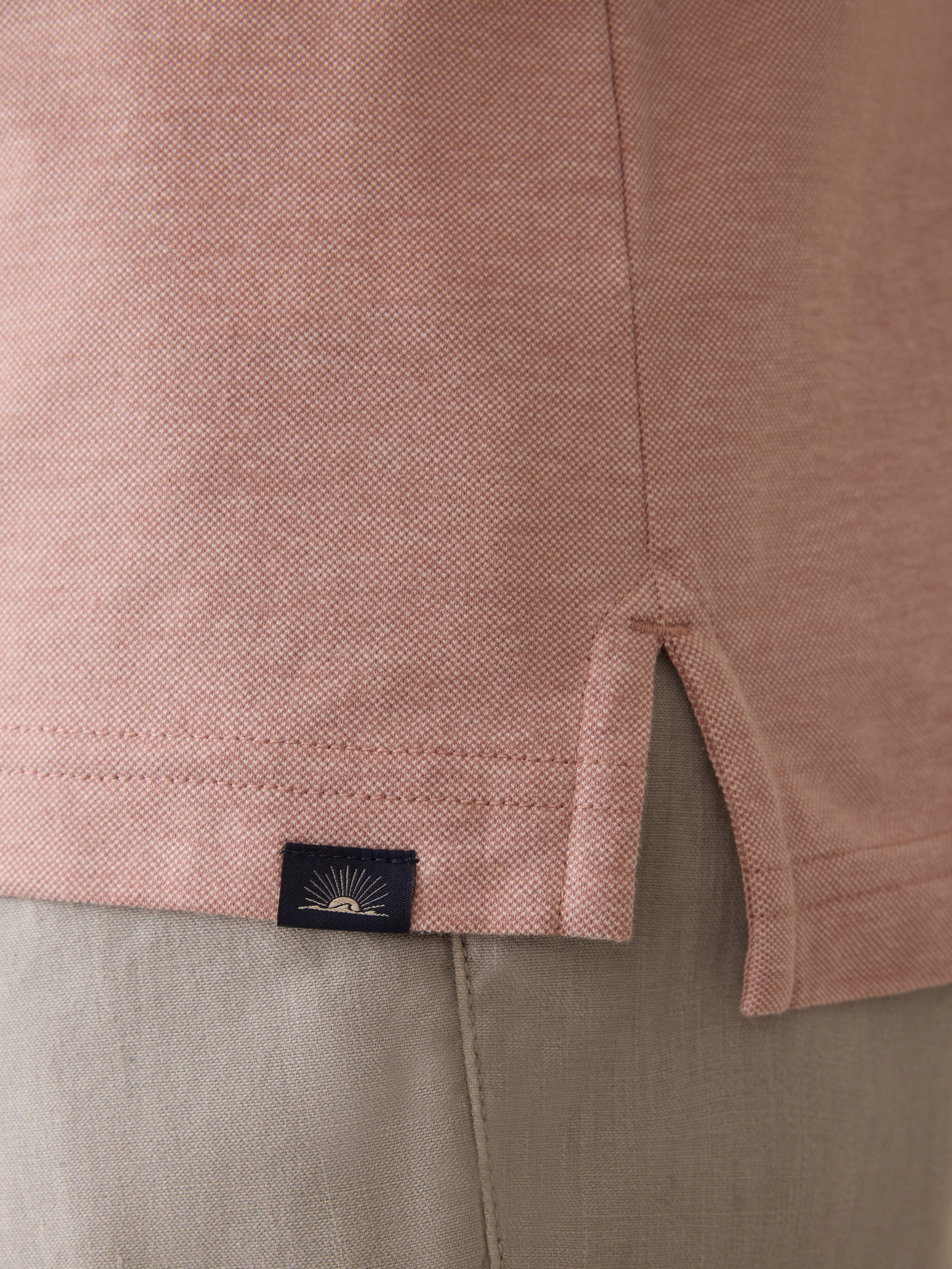 Short-Sleeve Movement™ Pique Polo - Sedona Melange | Faherty Brand