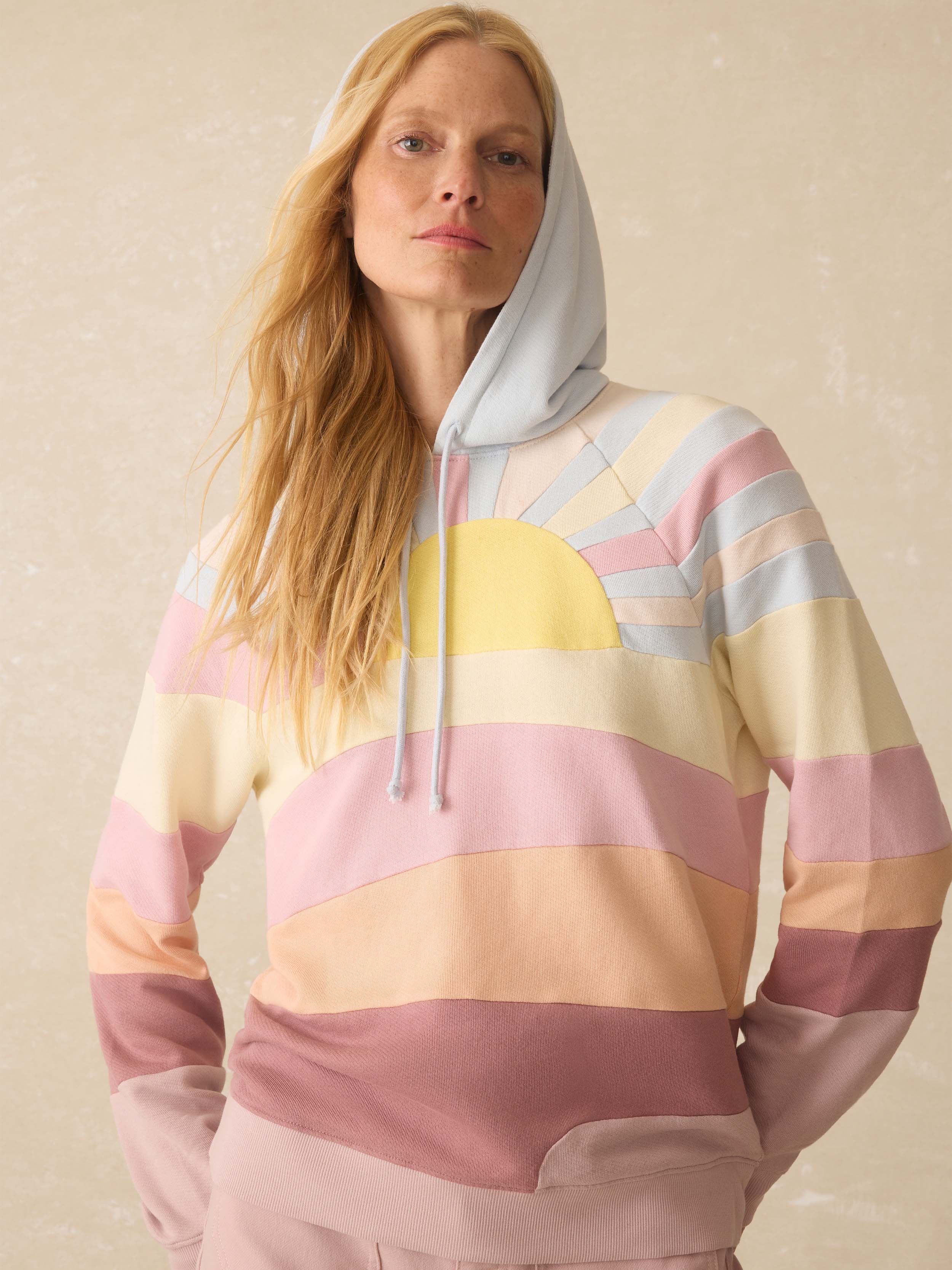 Soleil Hoodie - Sorbet Soleil | Faherty Brand